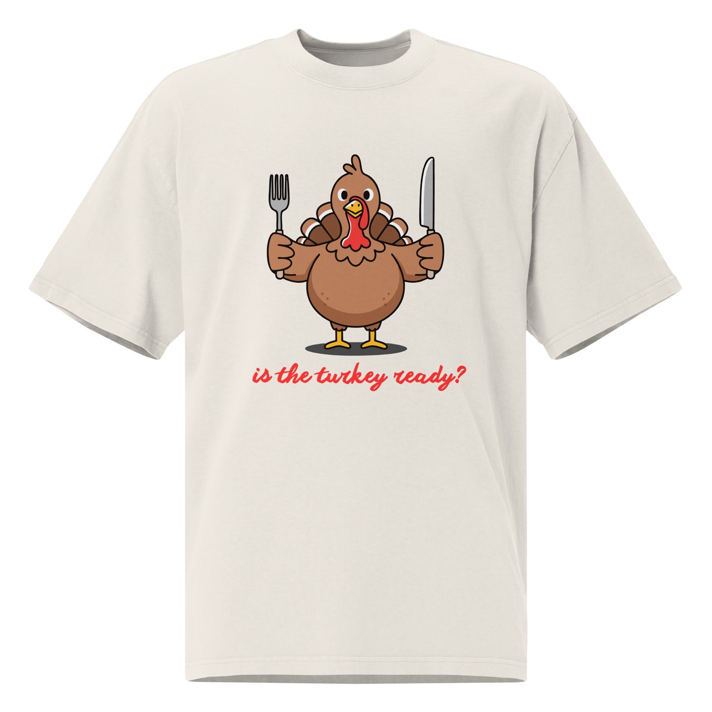 Thanksgiving oversized t shirt unisex