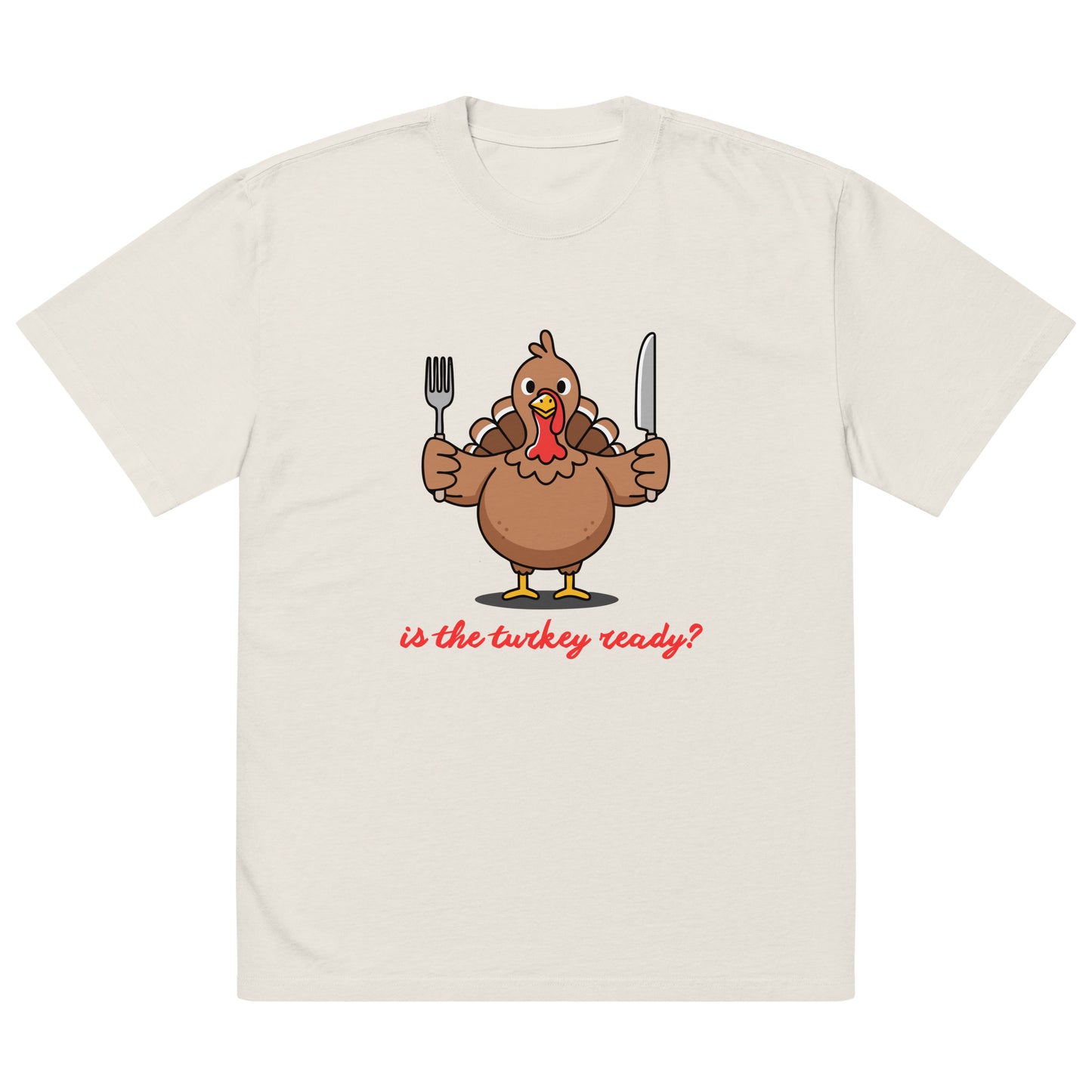 Thanksgiving oversized t shirt unisex