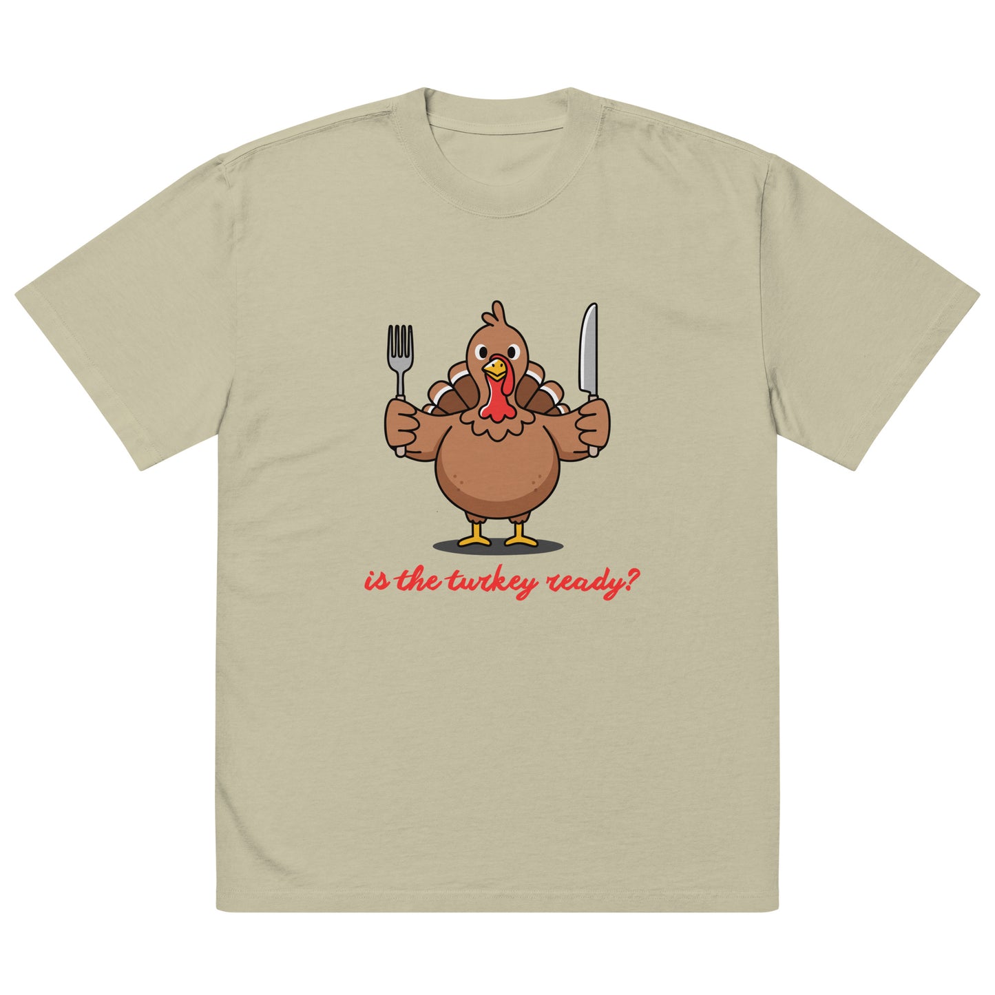 Thanksgiving oversized t shirt unisex
