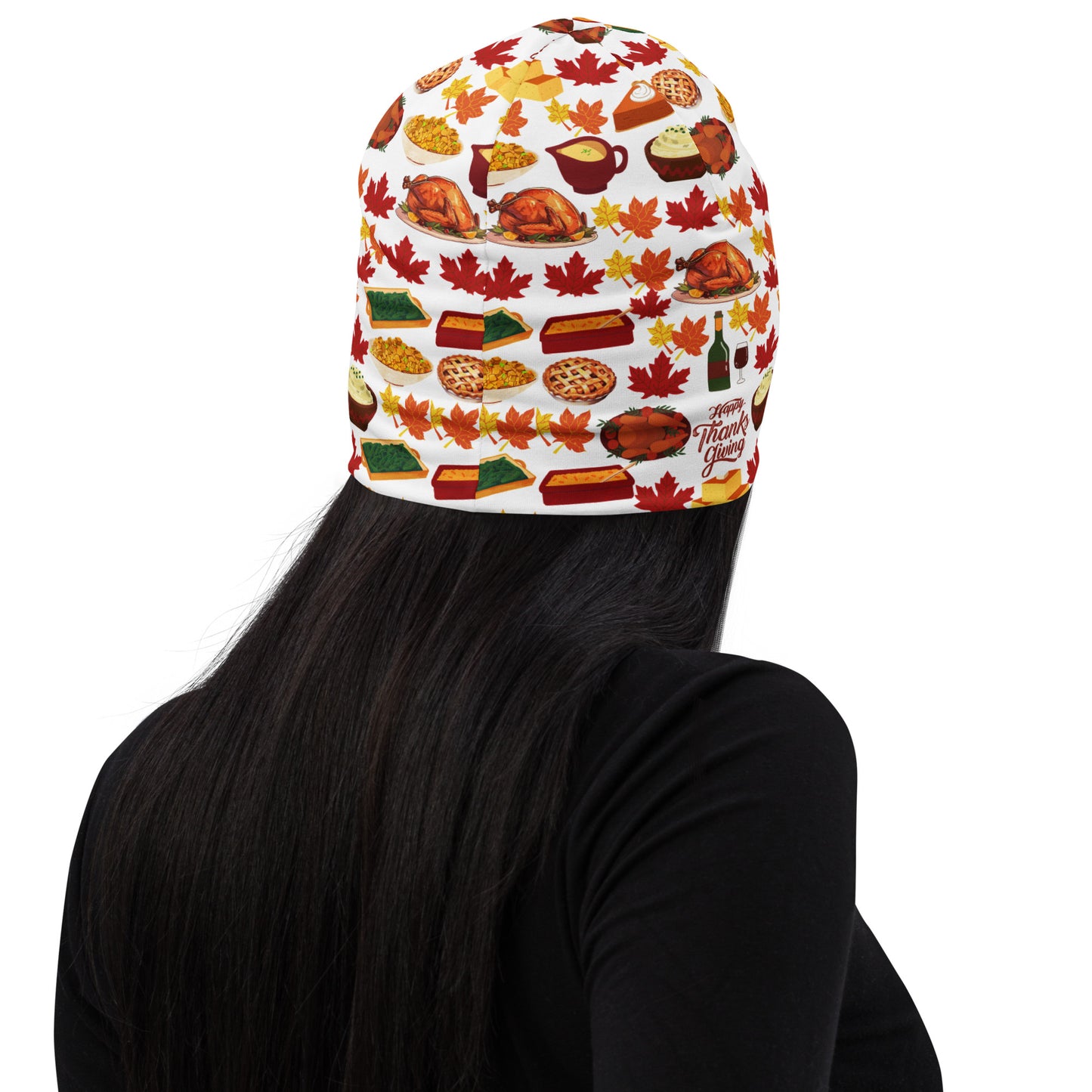 Thanksgiving All-Over Print Beanie