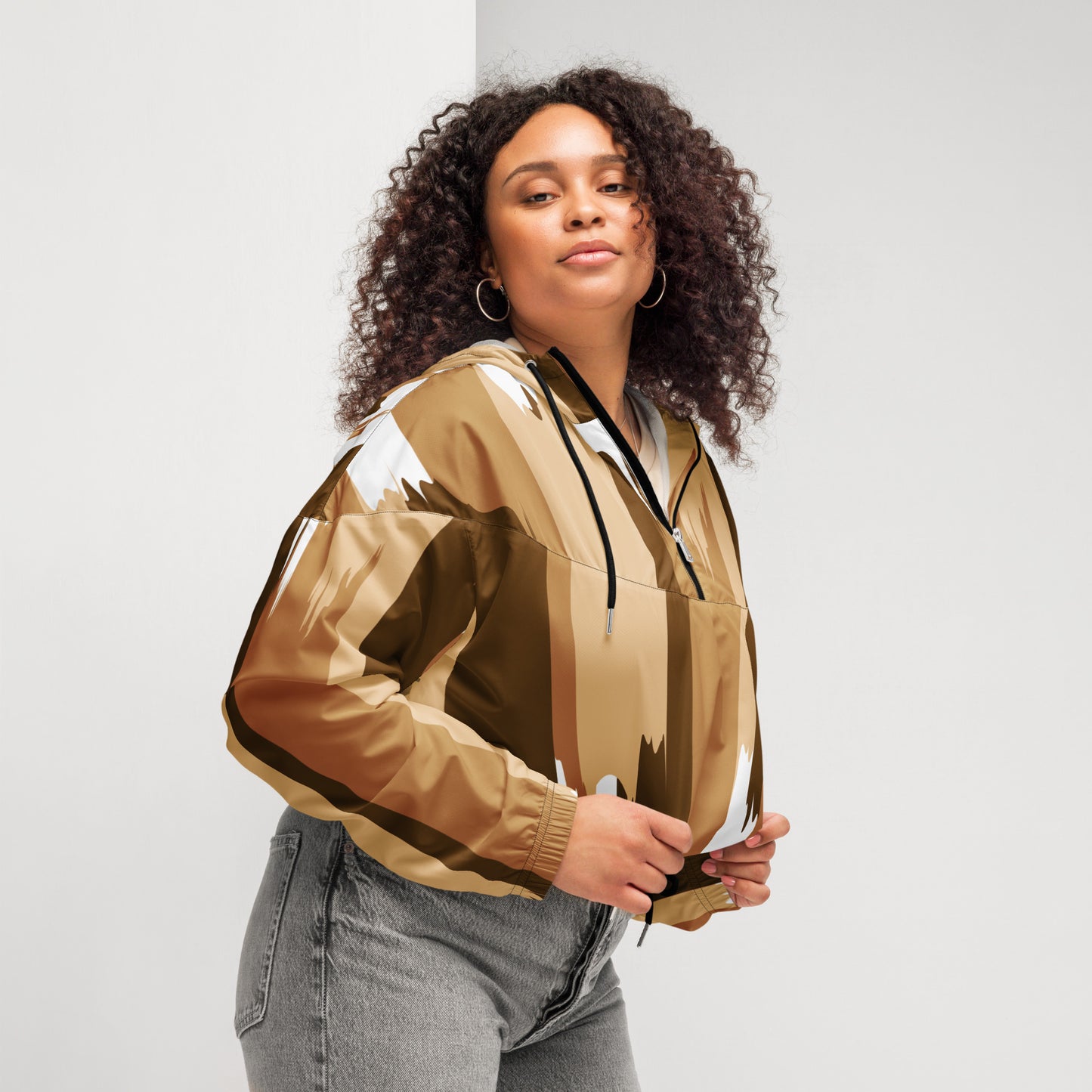Fall Women’s cropped windbreaker