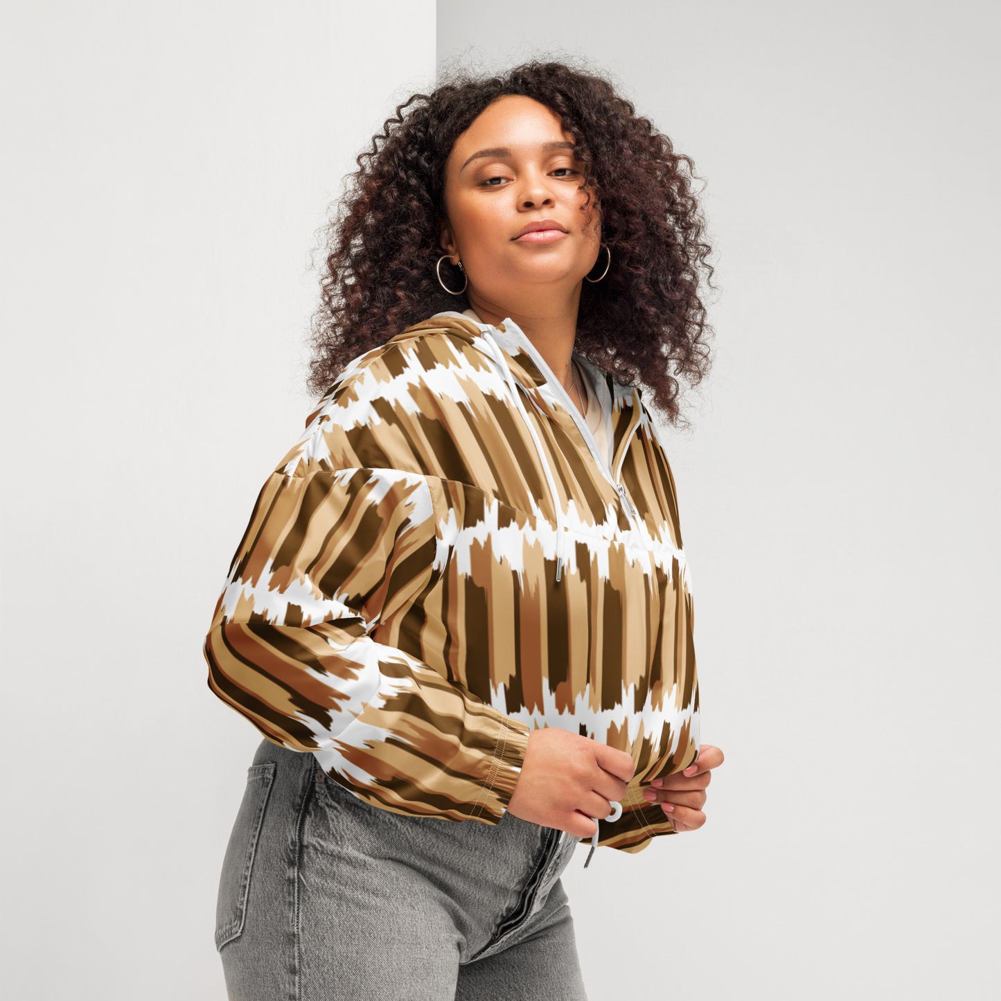 Fall Women’s cropped windbreaker