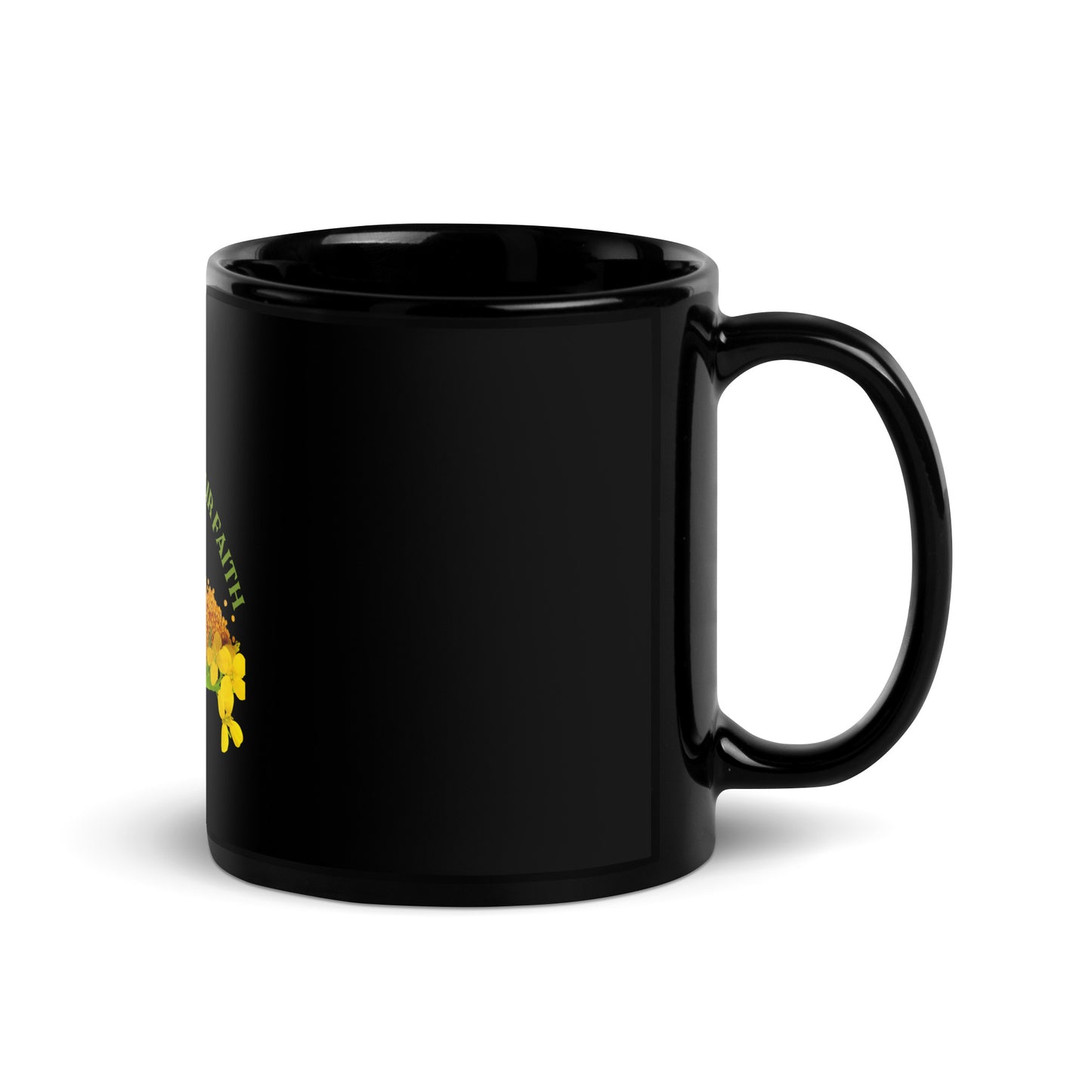 Inspirational Black Mug