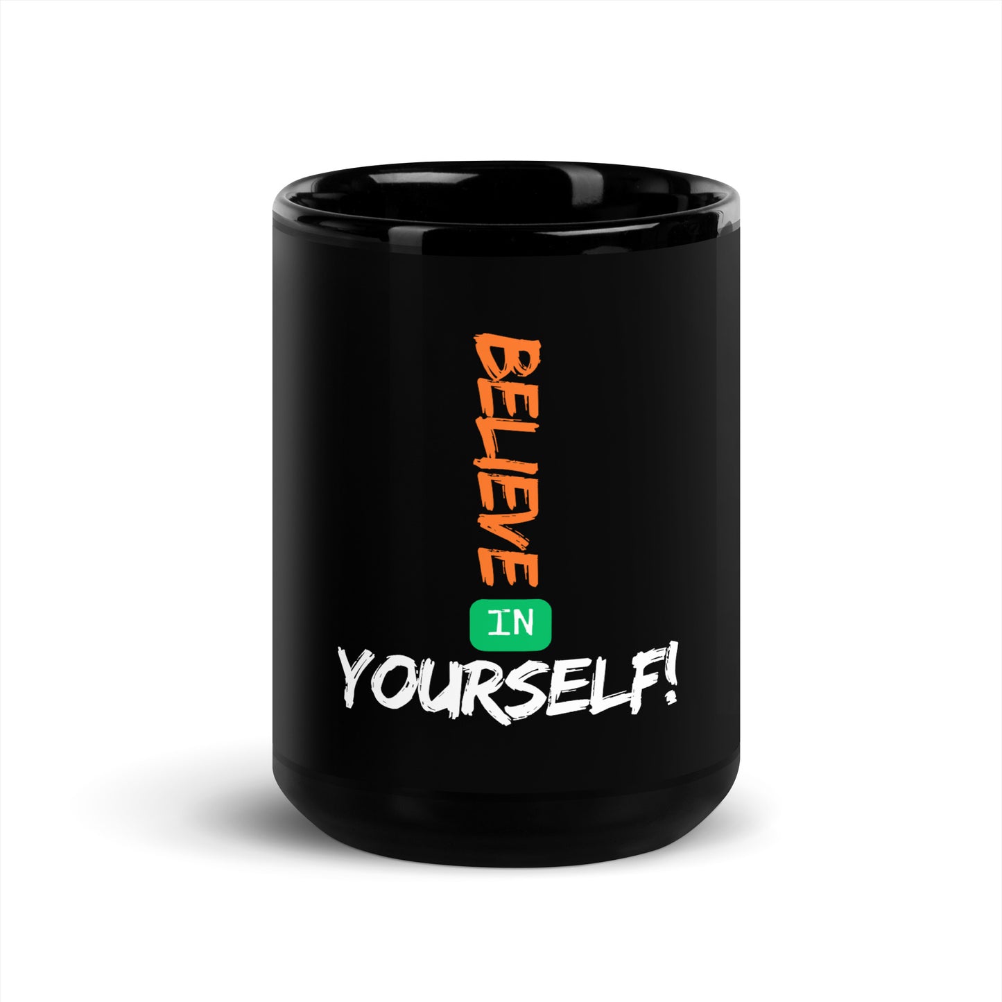Black Glossy Mug
