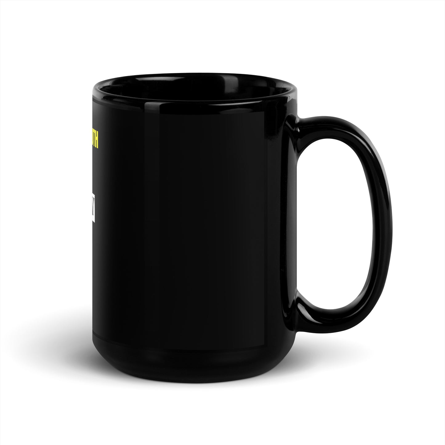 Inspirational Black Mug