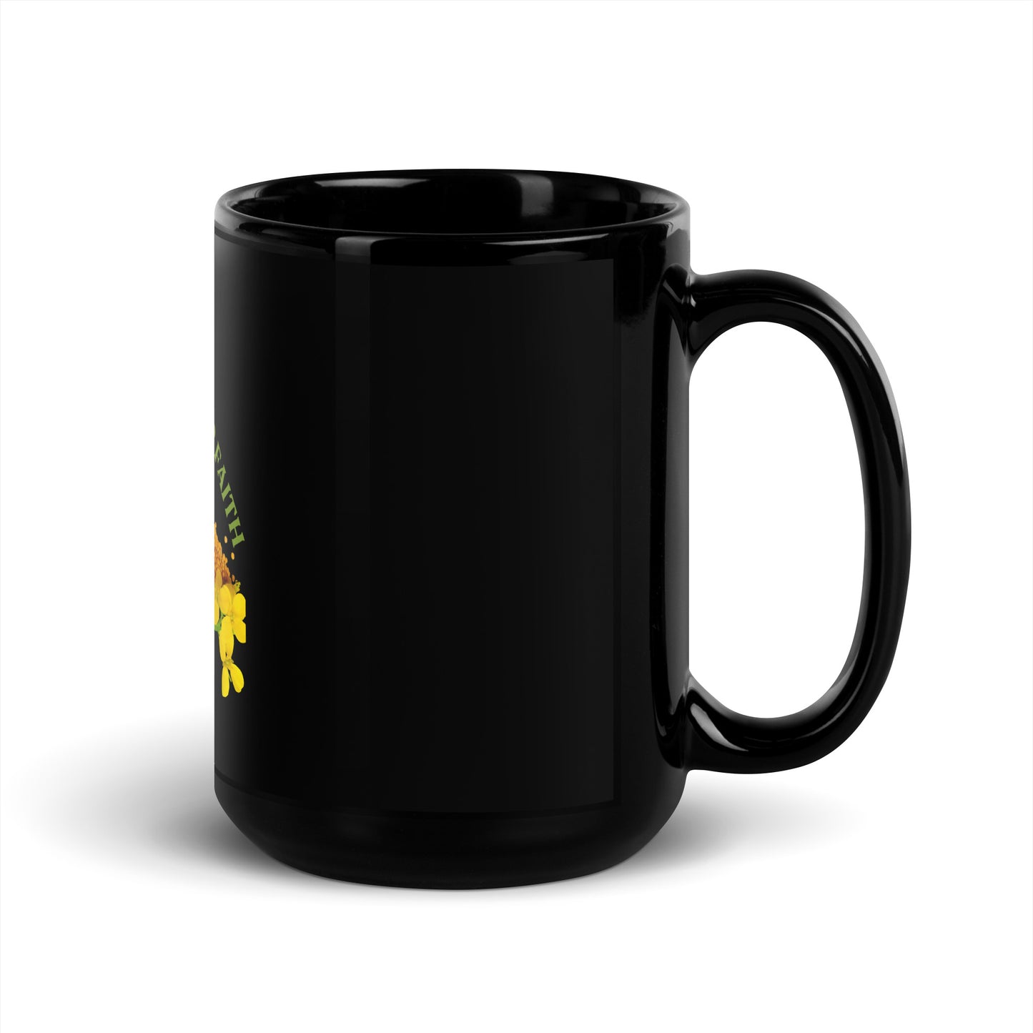Inspirational Black Mug