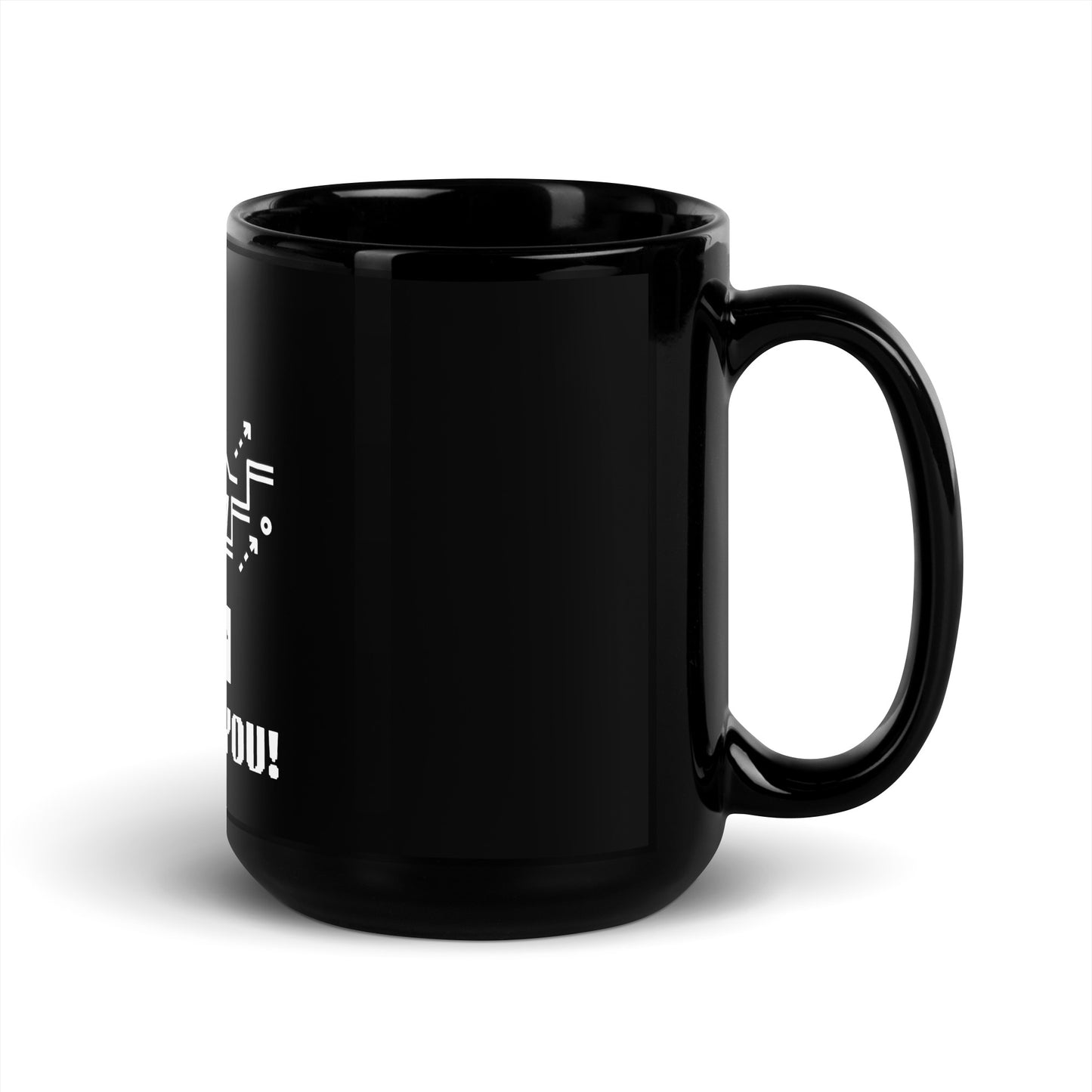Inspirational Black Mug