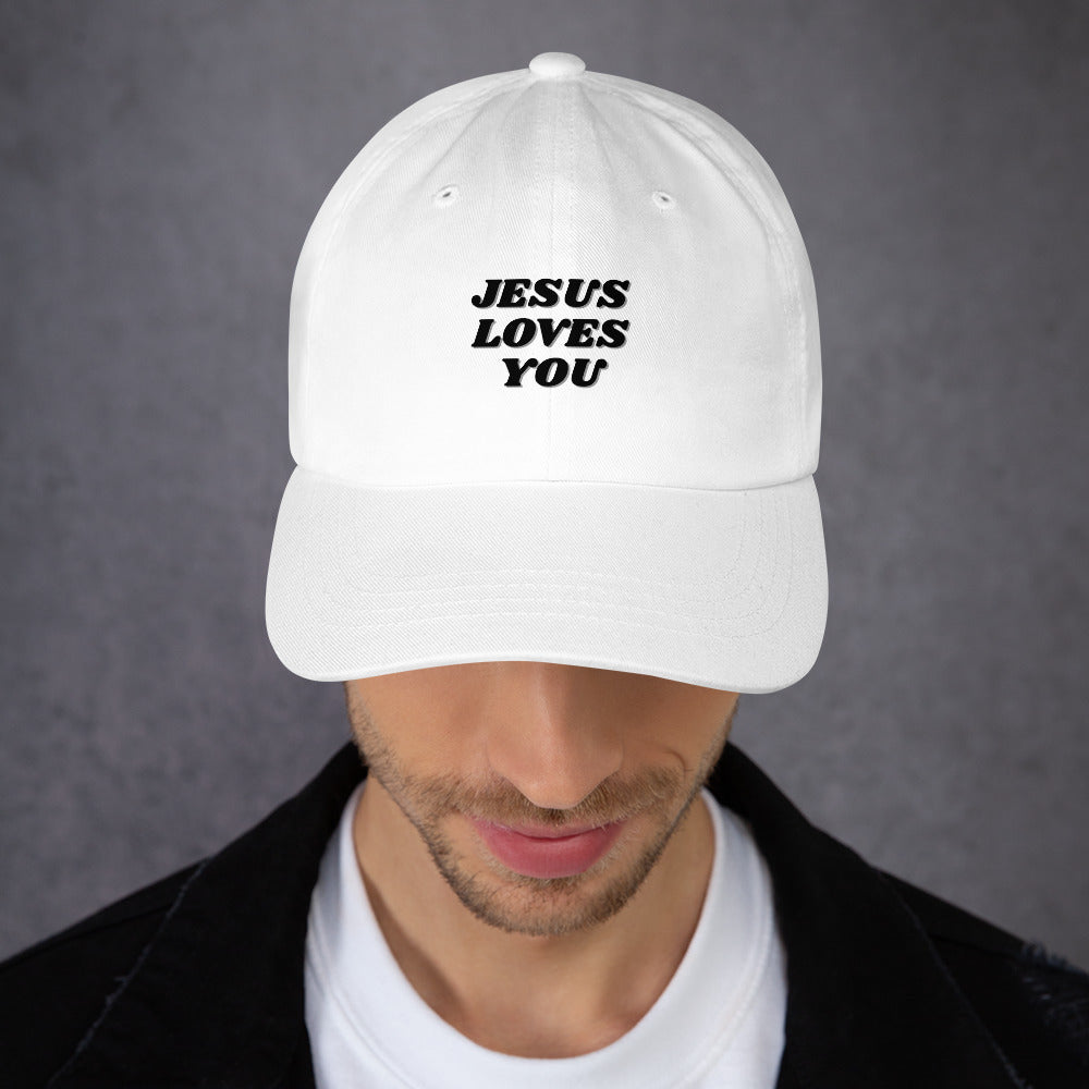 Jesus Loves You Christian Inspirational Dad Hat