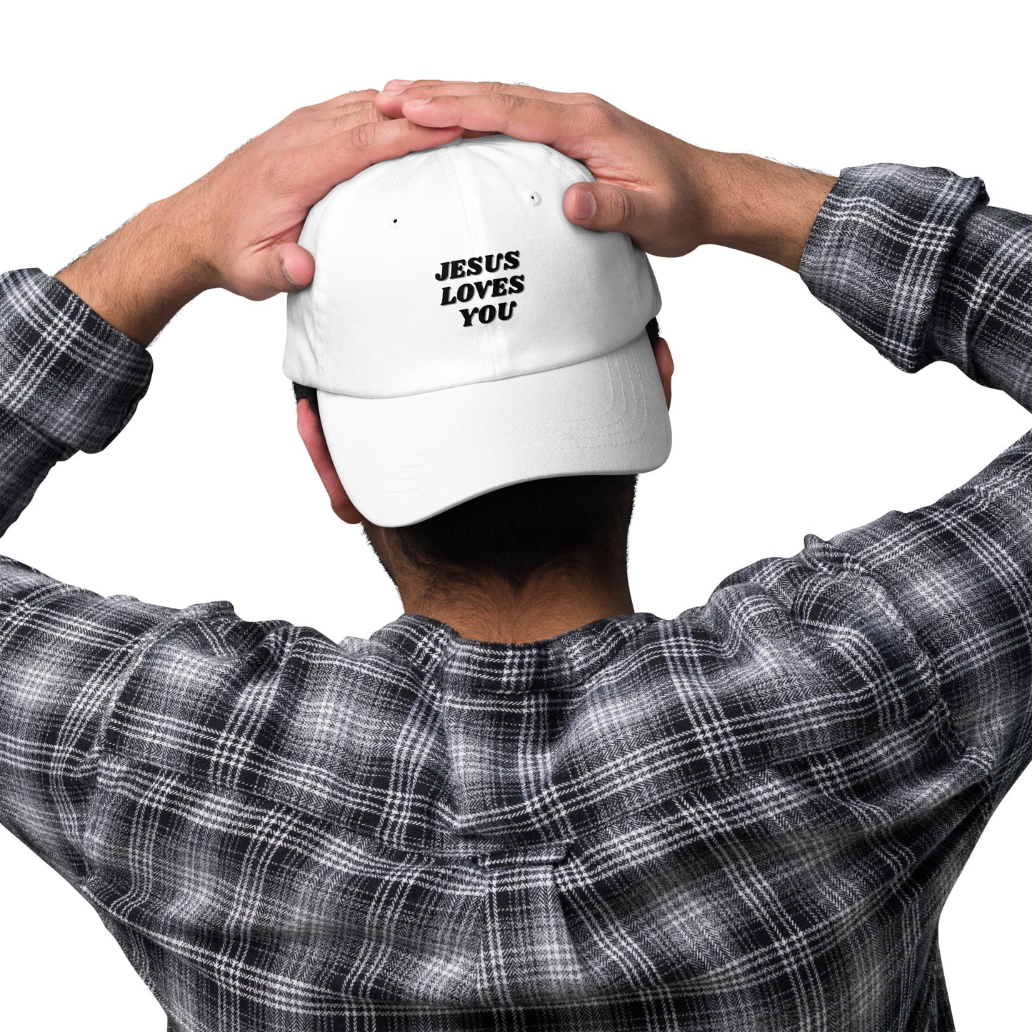 Jesus Loves You Christian Inspirational Dad Hat
