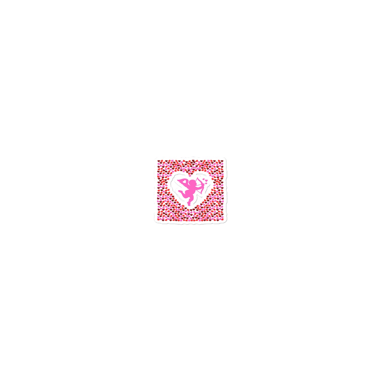 Valentine's day motivational Bubble-free stickers