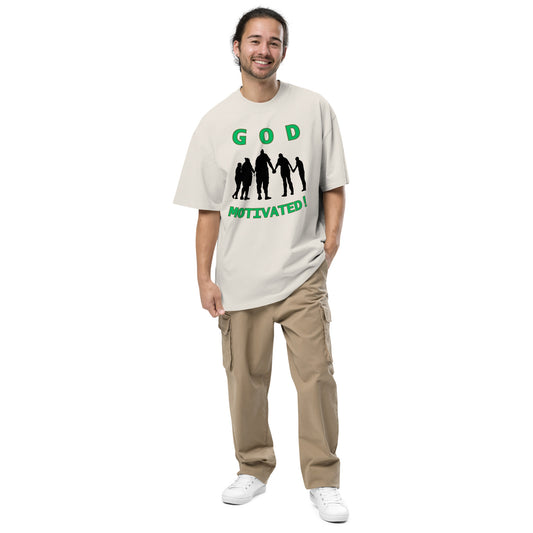 Inspirational Oversized faded T-Shirt