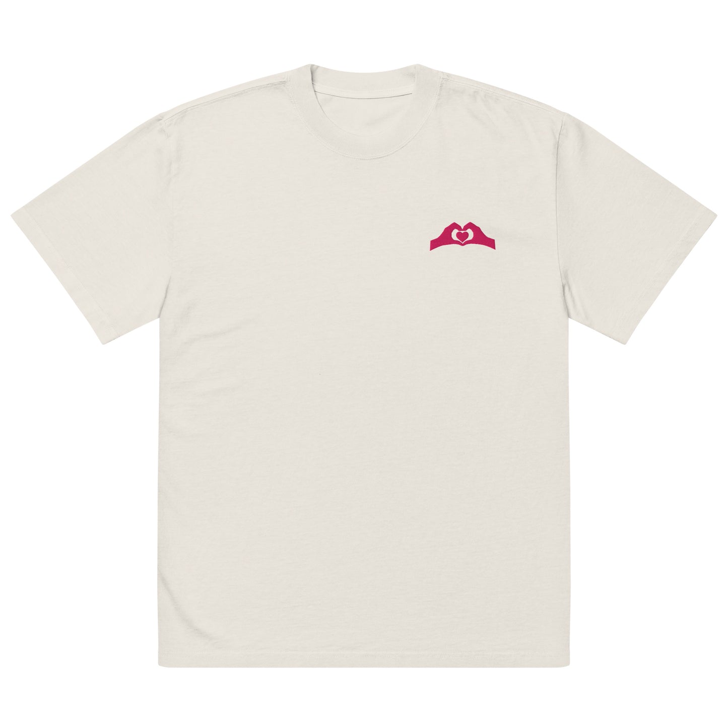 Spread The Love Motivational Oversized Faded T-Shirt Unisex