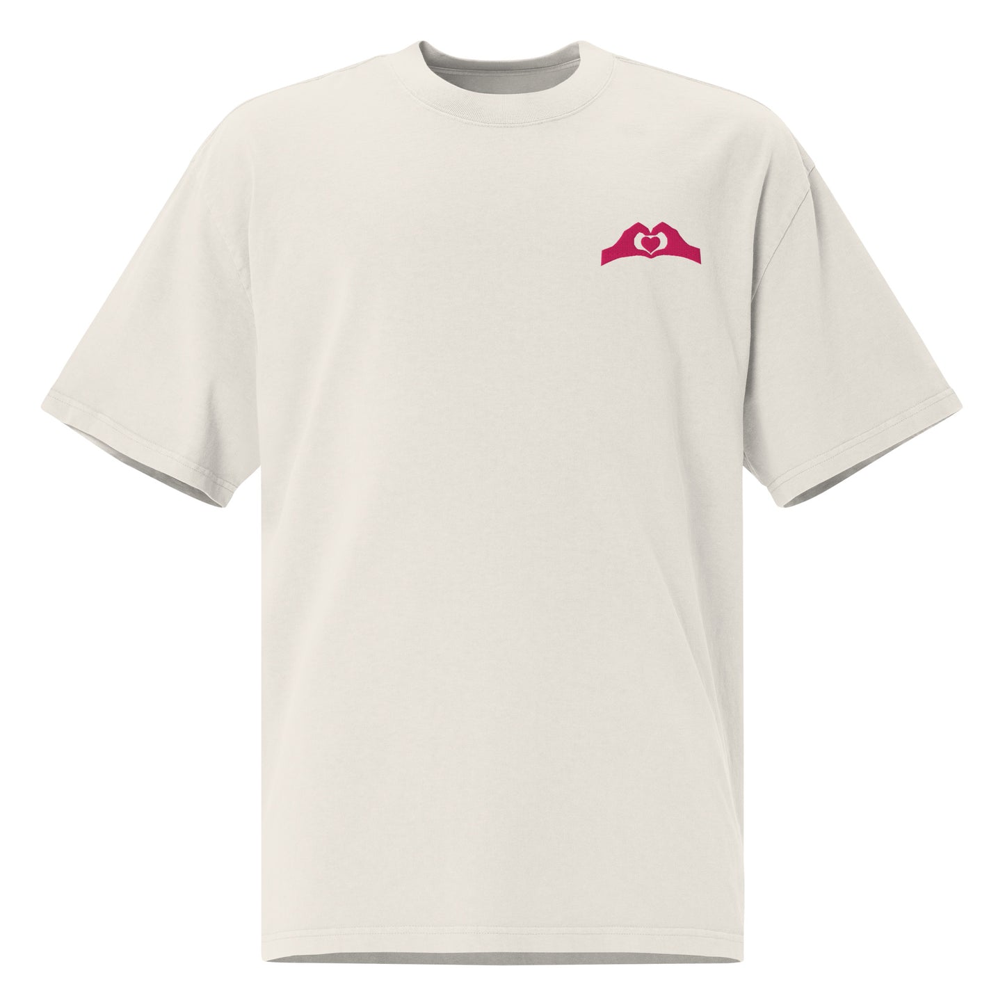 Spread The Love Motivational Oversized Faded T-Shirt Unisex