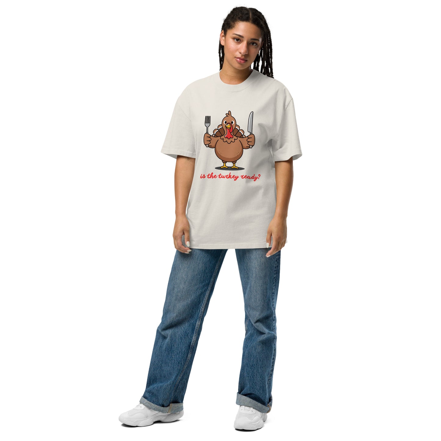 Thanksgiving oversized t shirt unisex