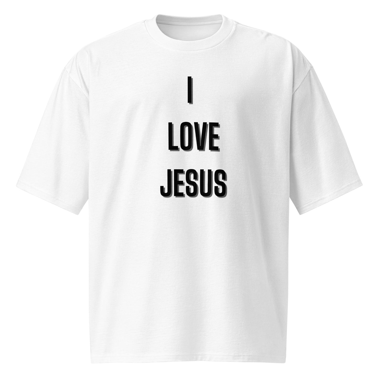 Christian Inspirational Oversized Heavyweight Unisex T Shirt