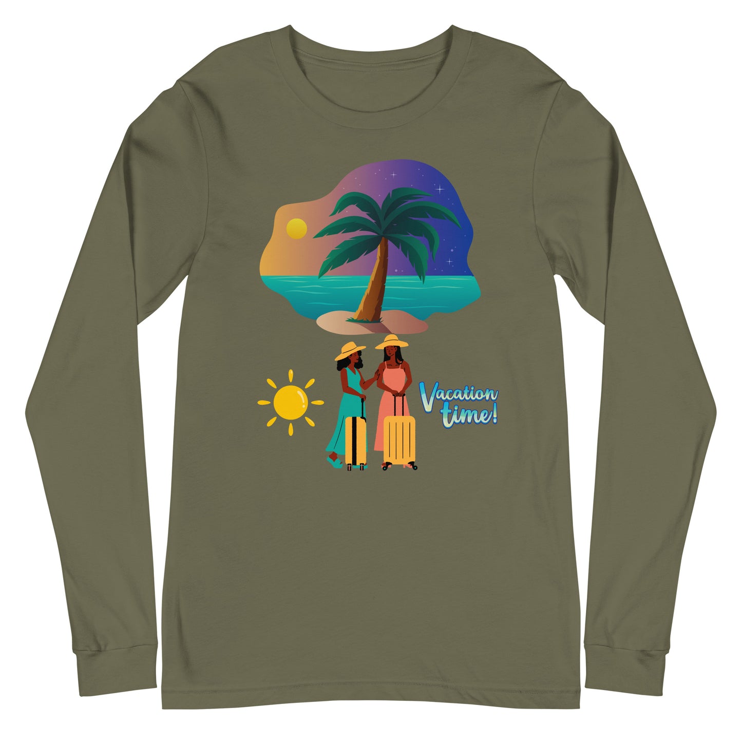Vacation Inspirational lightweight Long Sleeve T shirt