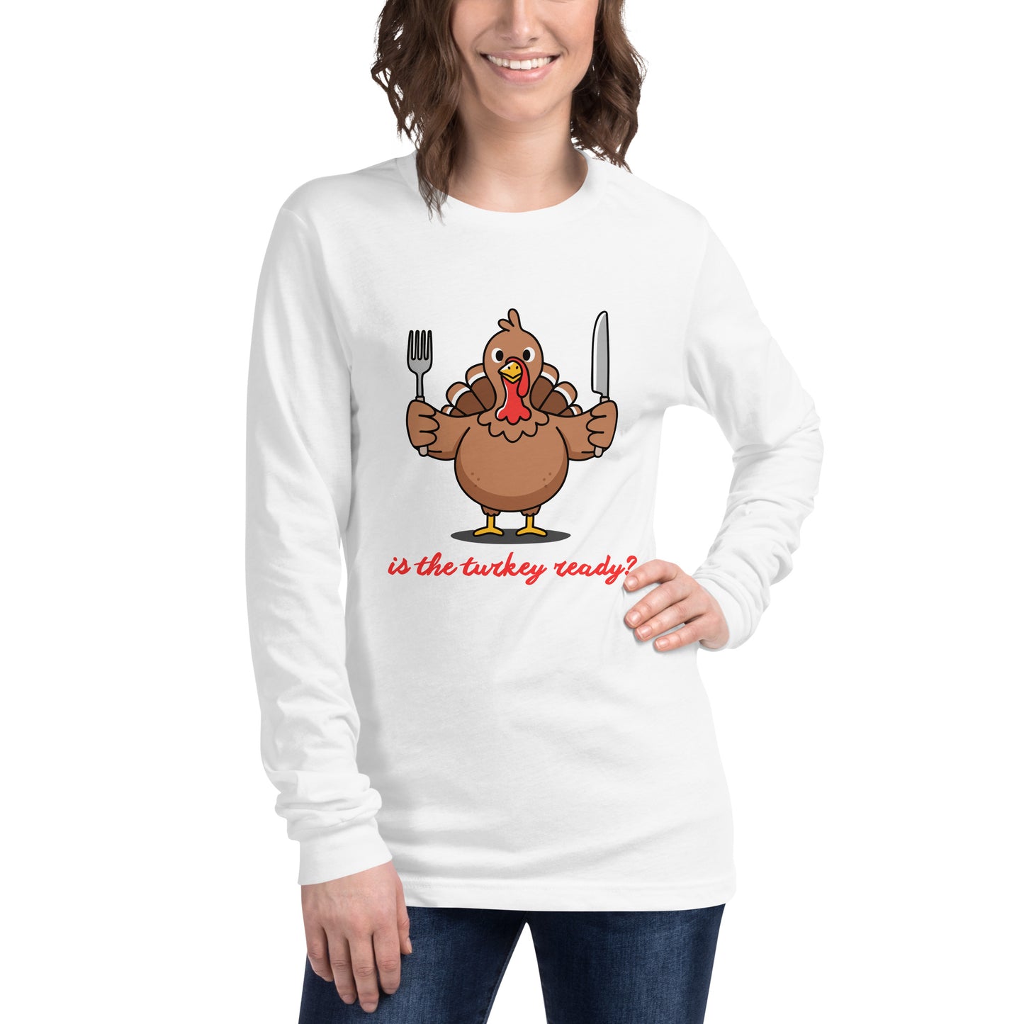 Thanksgiving lightweight Long Sleeve T Shirt Unisex