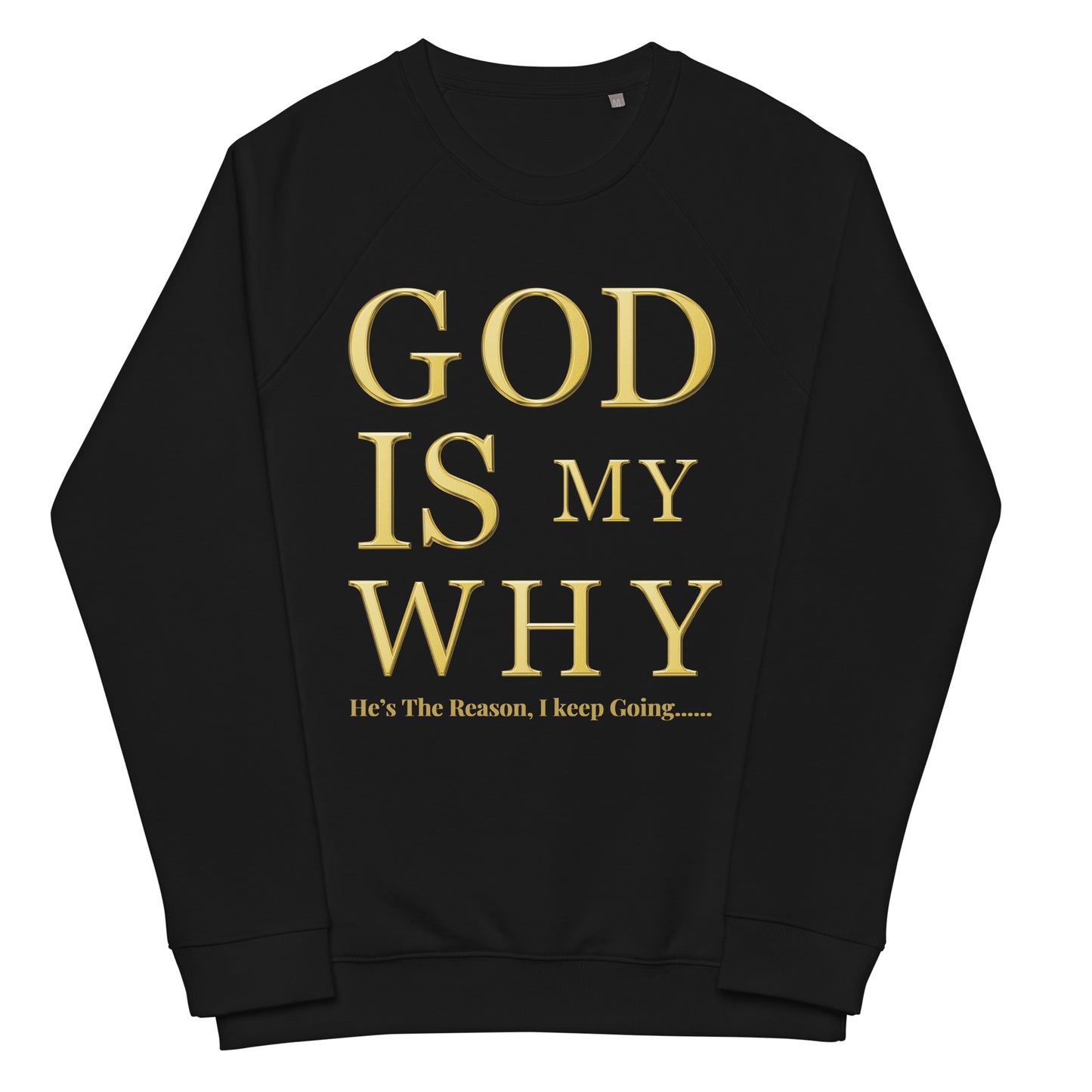 God Is My Why Christian Inspirational sweatshirt Unisex
