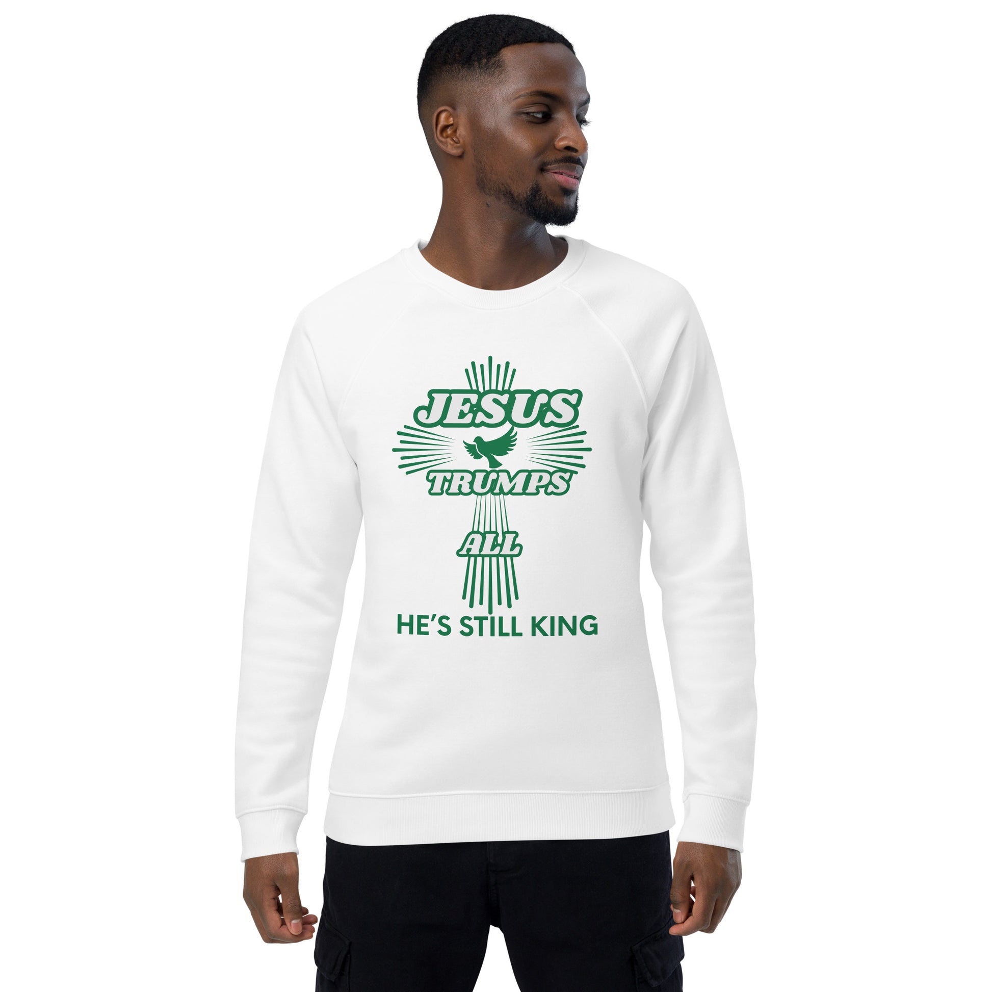 Jesus Trumps All Christian Inspirational Hoodie Unisex