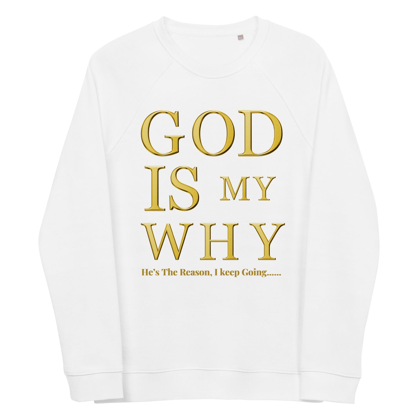 God Is My Why Christian Inspirational sweatshirt Unisex