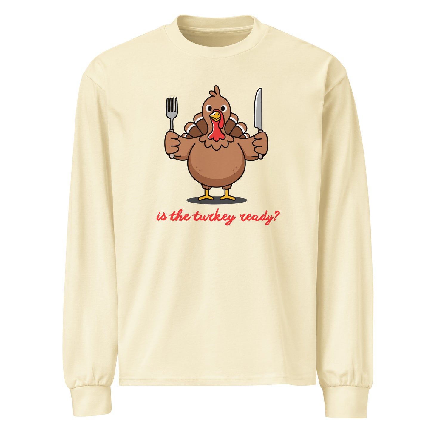 Thanksgiving Premium heavyweight long sleeve shirt