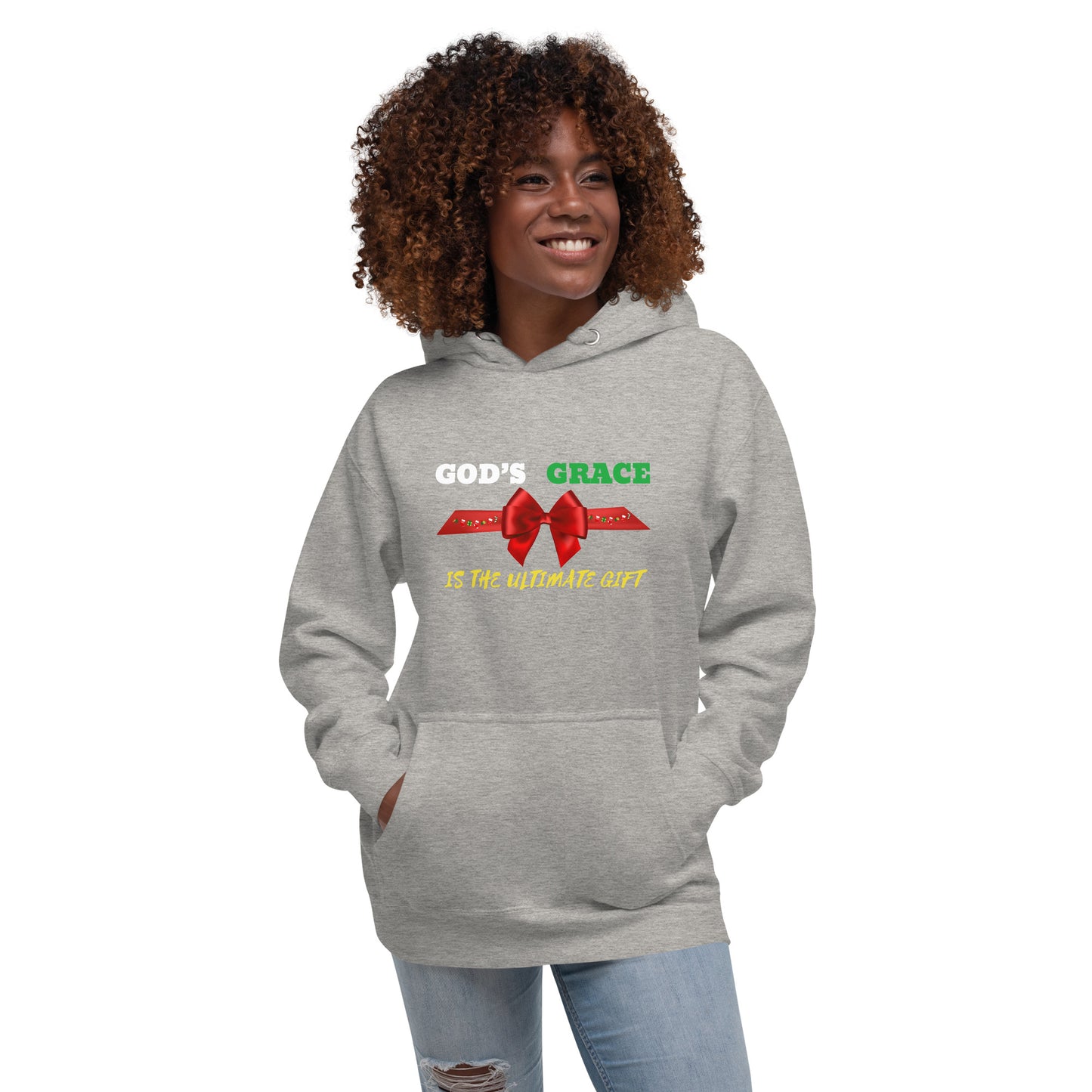Christian Inspirational Christmas Hoodie for the holidays unisex
