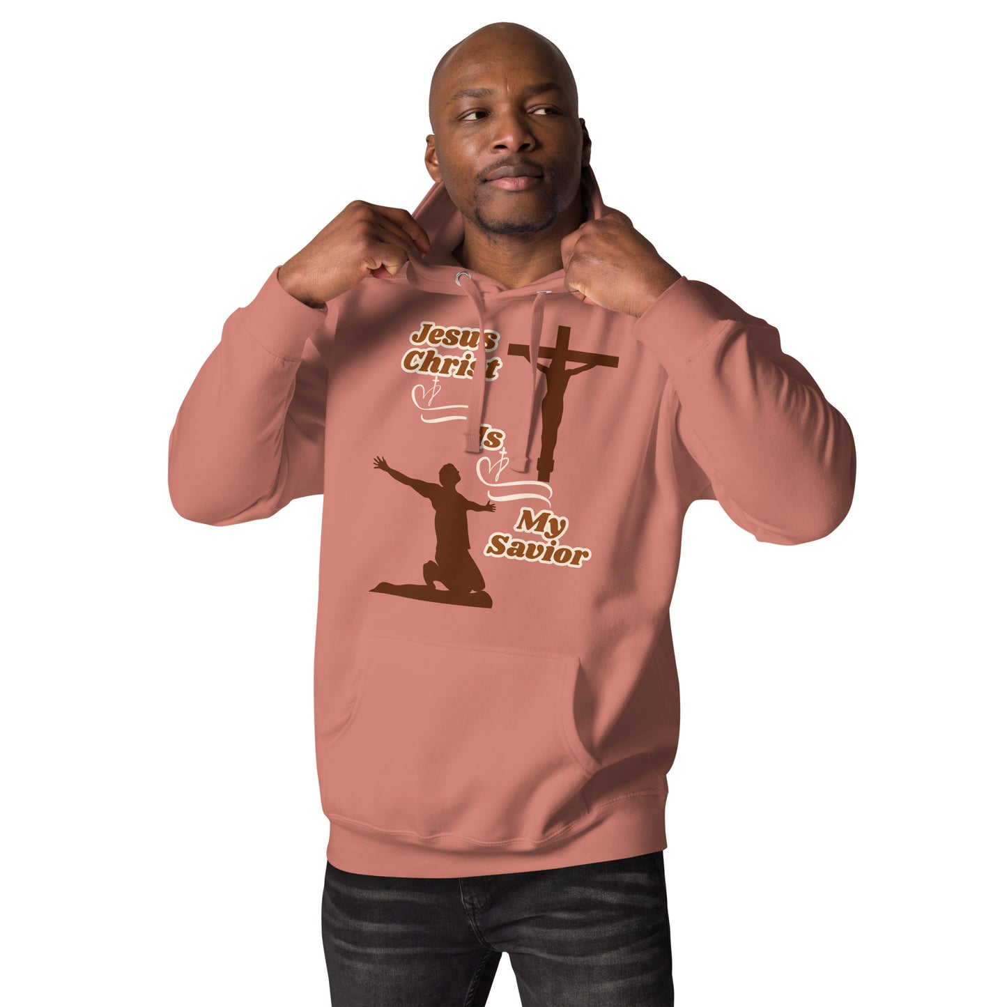 Jesus Christ Is My Savior Christian Inspirational Hoodie Unisex
