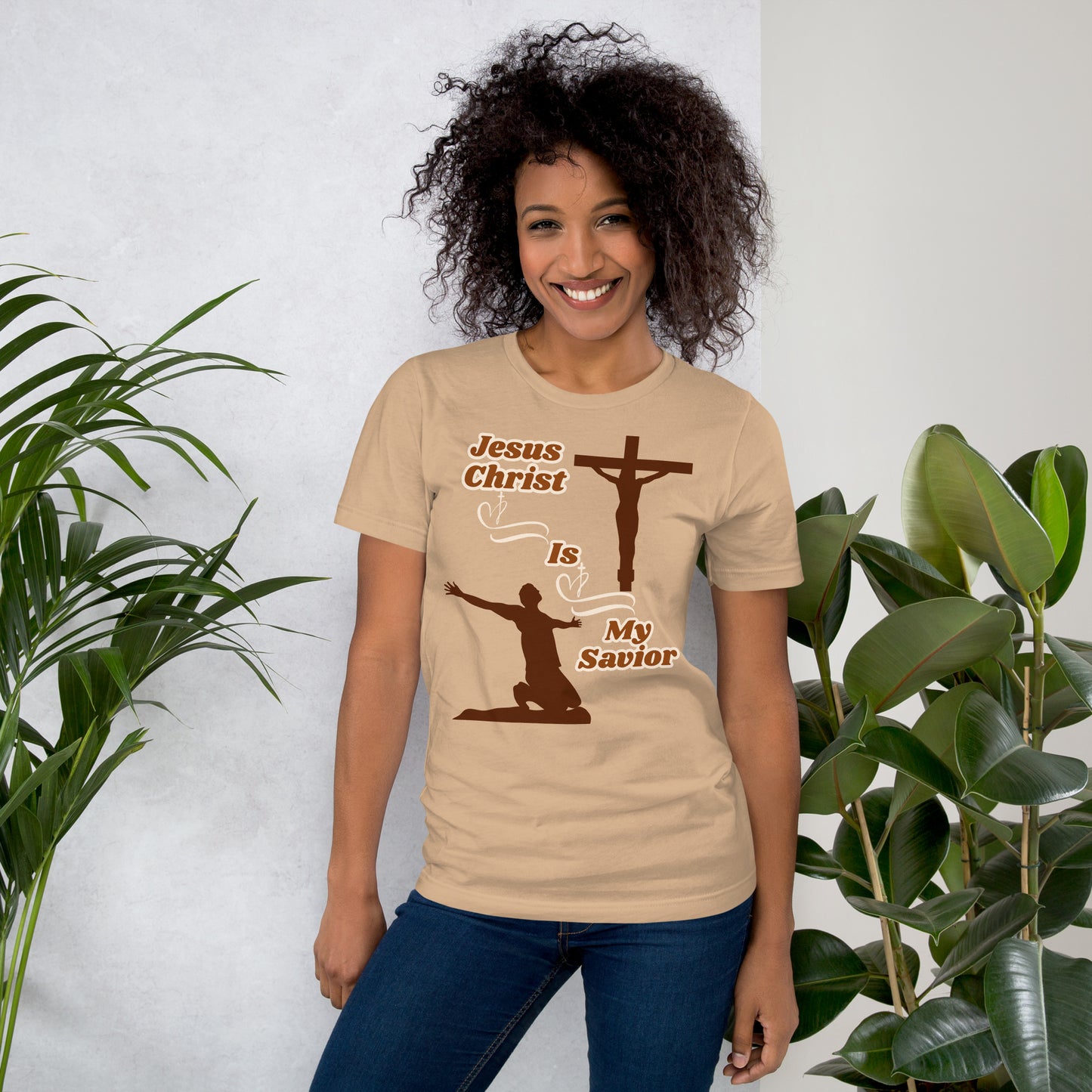 Jesus Christ Is My Savior Christian Inspirational T-Shirt Unisex