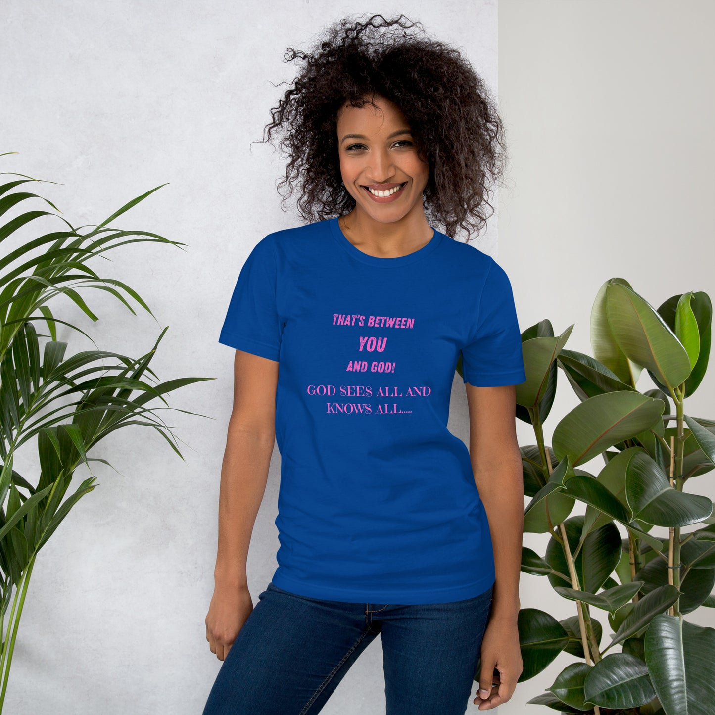 Christian Inspirational Unisex T Shirt Bella Canvas 3001