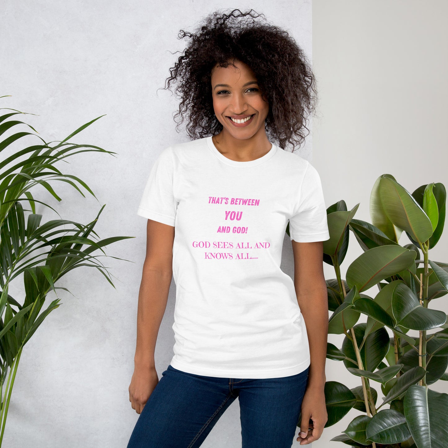 Christian Inspirational Unisex T Shirt Bella Canvas 3001