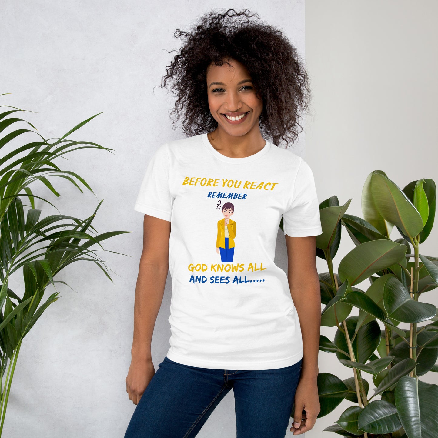 Christian Inspirational T-Shirt Unisex Bella Canvas 3001