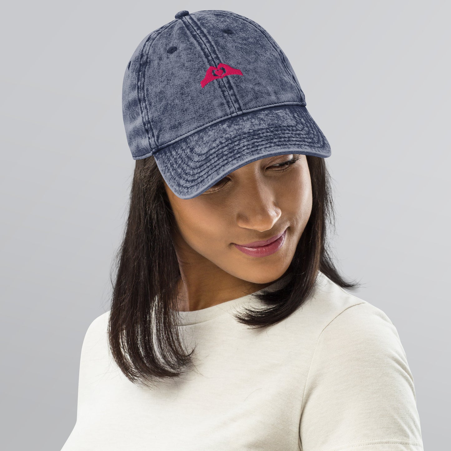 Spread The Love Inspirational Vintage Cotton Twill Cap