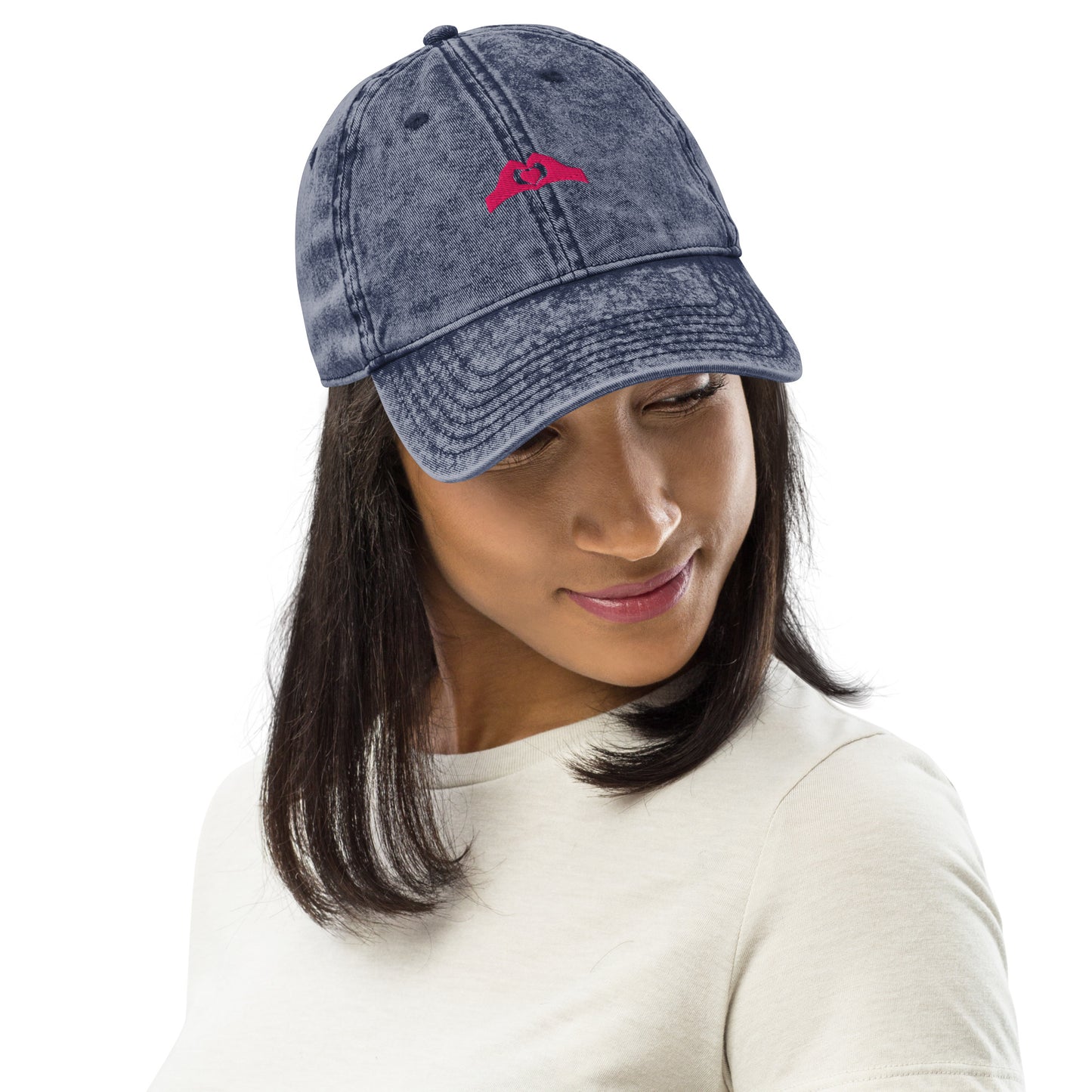 Spread The Love Inspirational Vintage Cotton Twill Cap