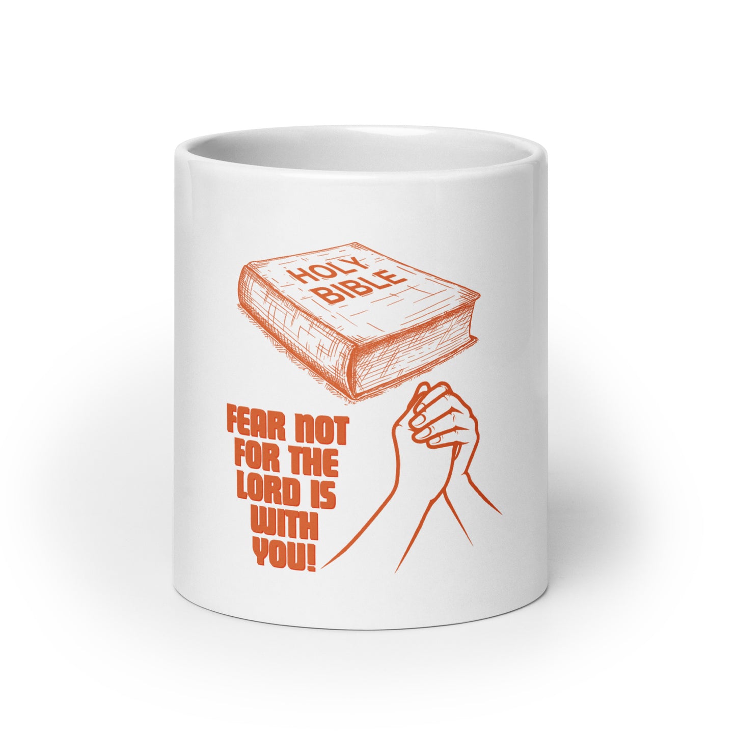 Inspirational White Glossy Mug