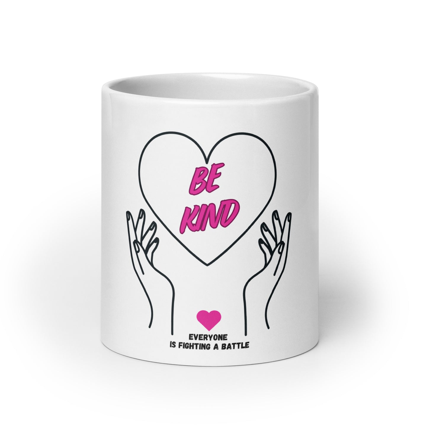 Motivational White Glossy Mug