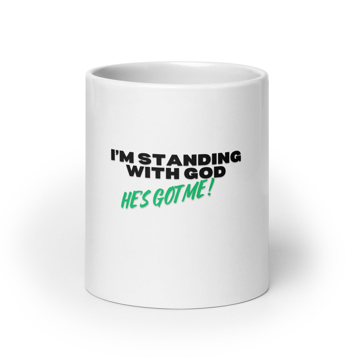 Inspirational White glossy Mug