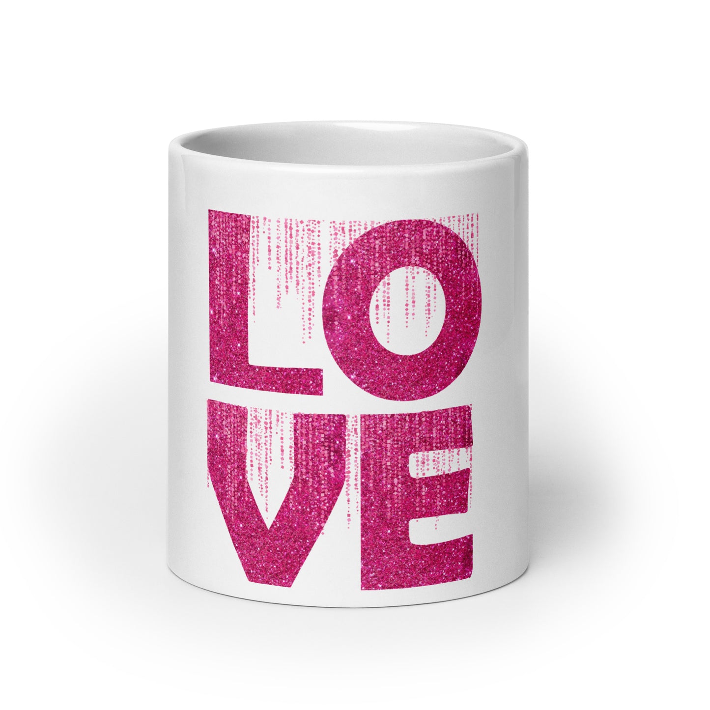 Love Inspirational White glossy mug