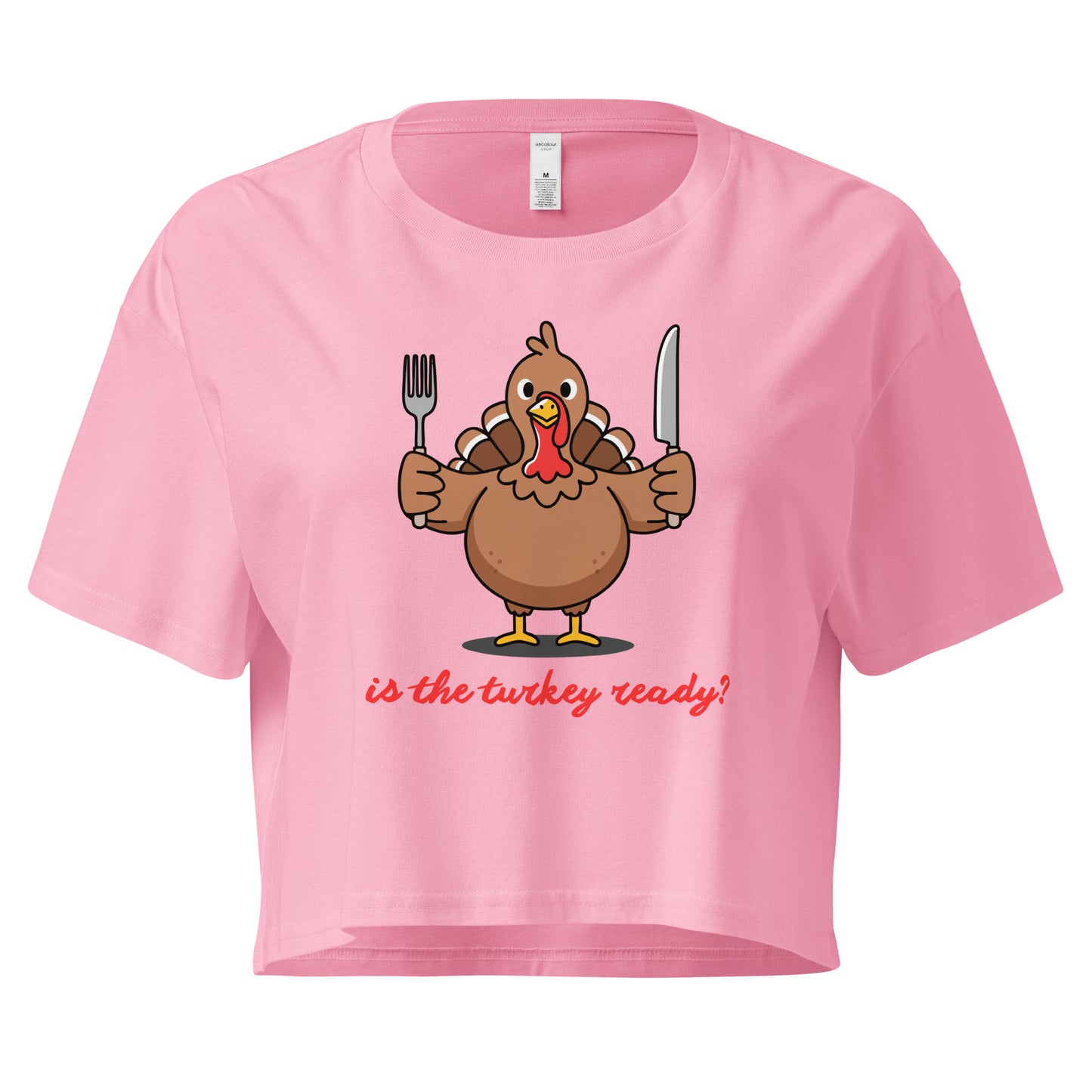 Thanksgiving Holiday Women’s Crop Top Shirt