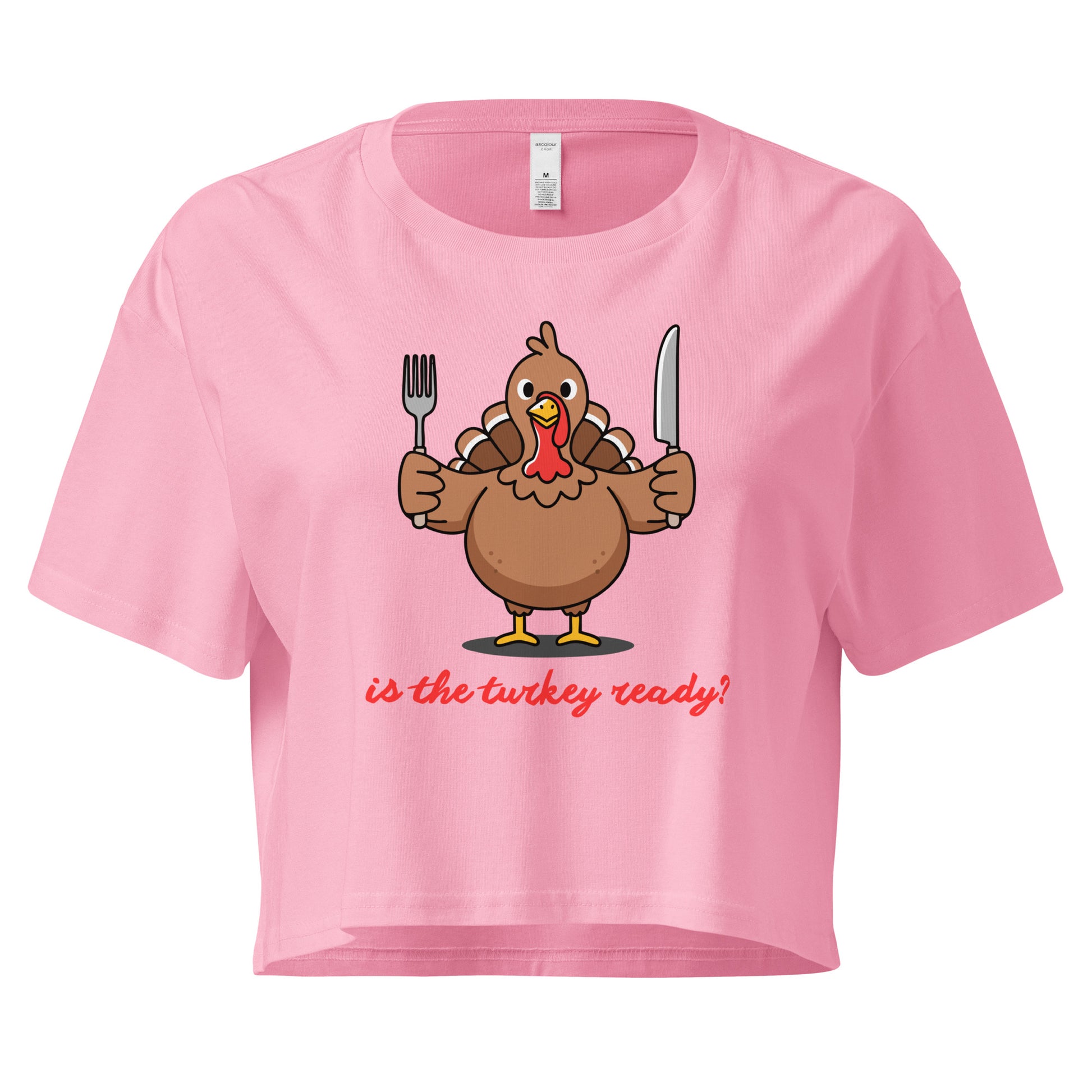 Thanksgiving Holiday Women’s Crop Top Shirt
