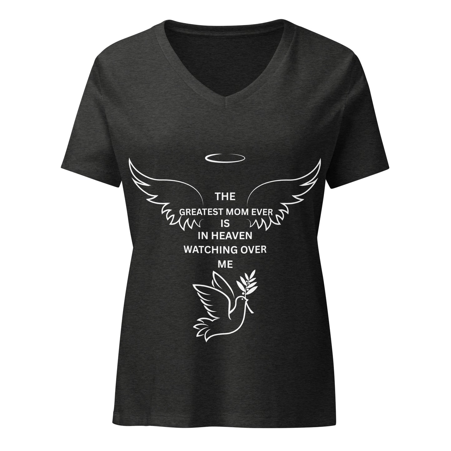 Mother's Day Relaxed V-Neck T Shirt
