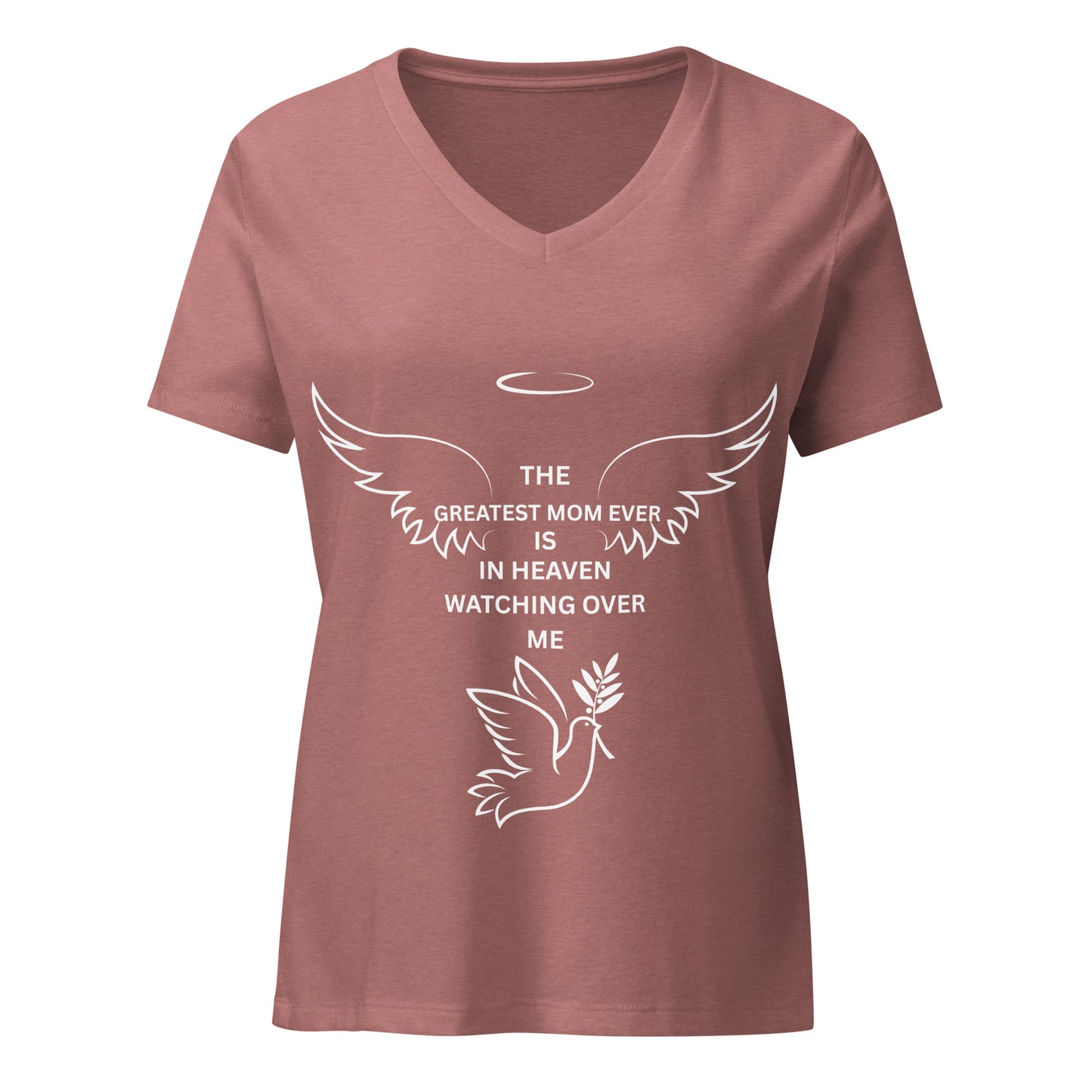 Mother's Day Relaxed V-Neck T Shirt