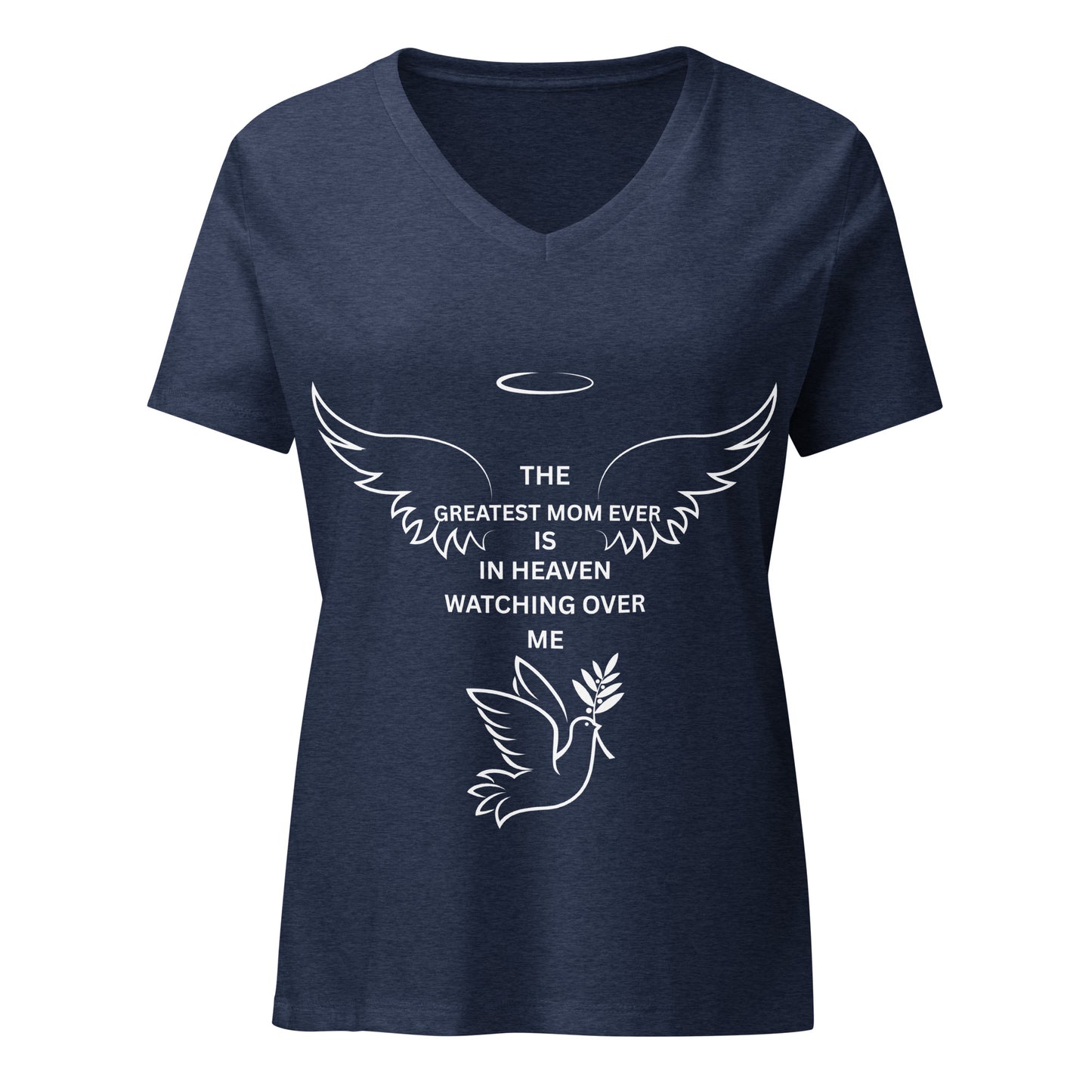 Mother's Day Relaxed V-Neck T Shirt