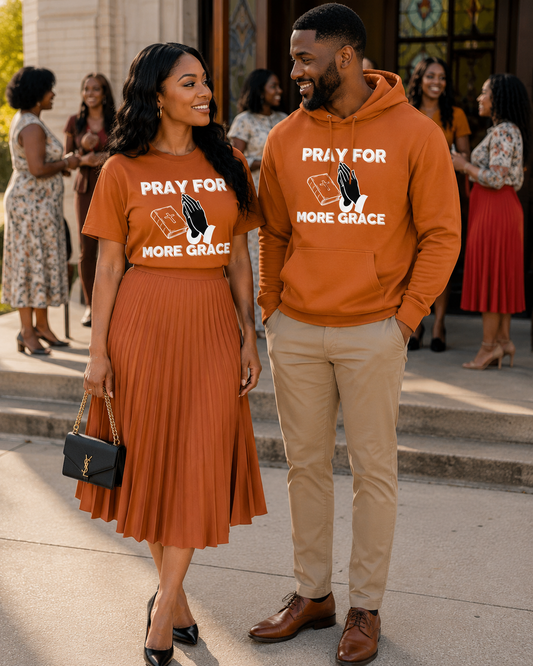 Pray for More Grace Christian Inspirational Unisex T-Shirt