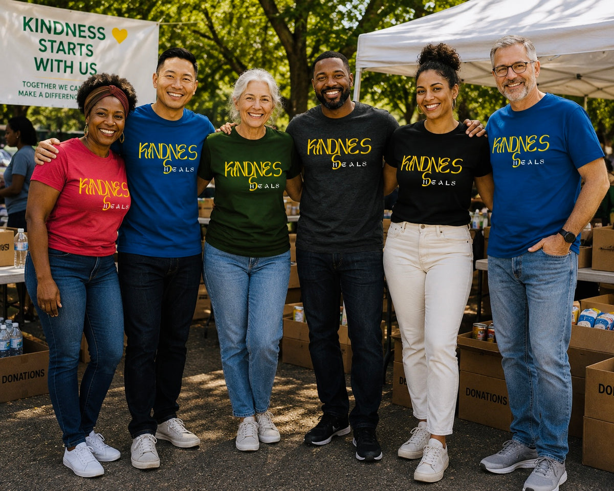 Kindness Heals Inspirational Unisex T-Shirt