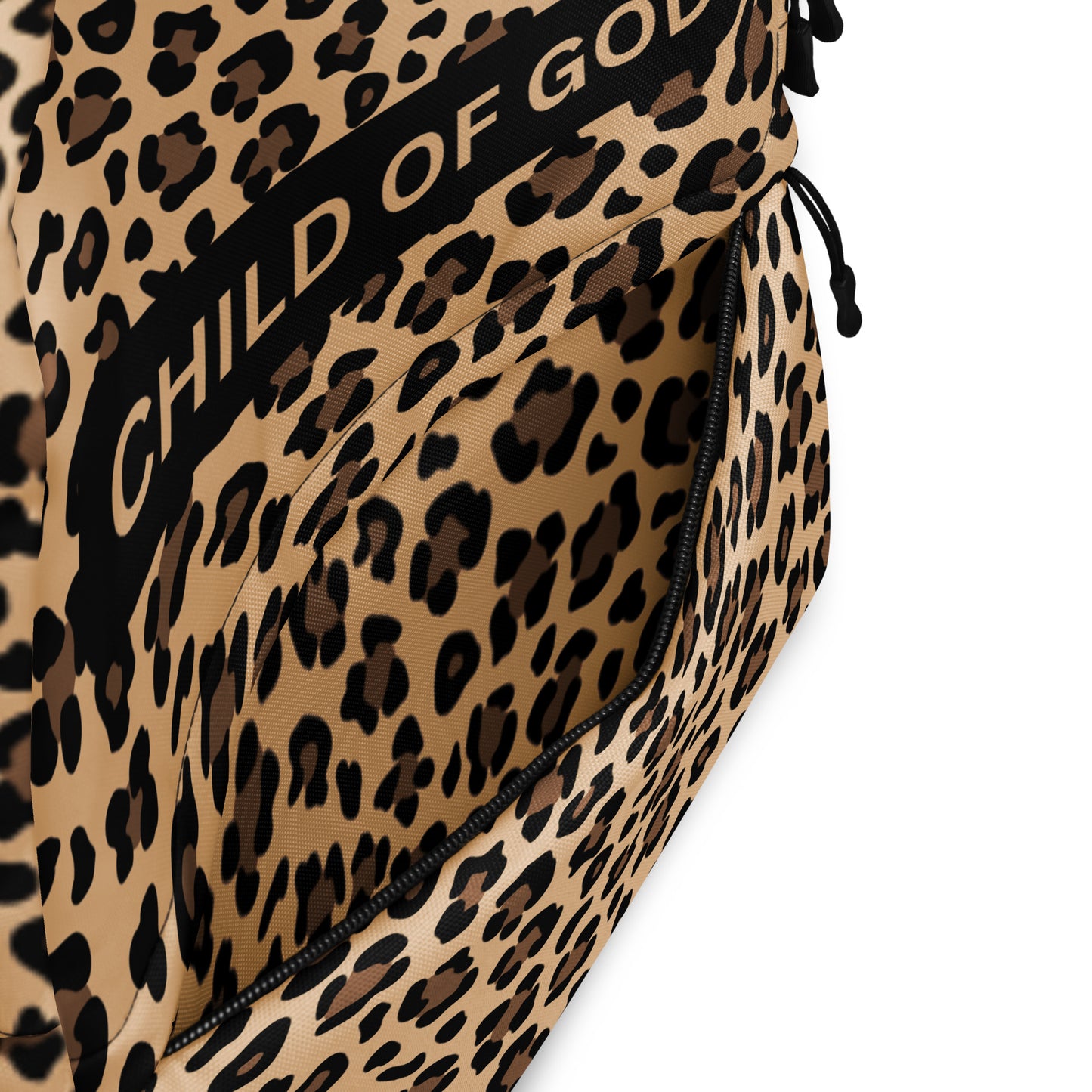 Cheetah Print School Backpack