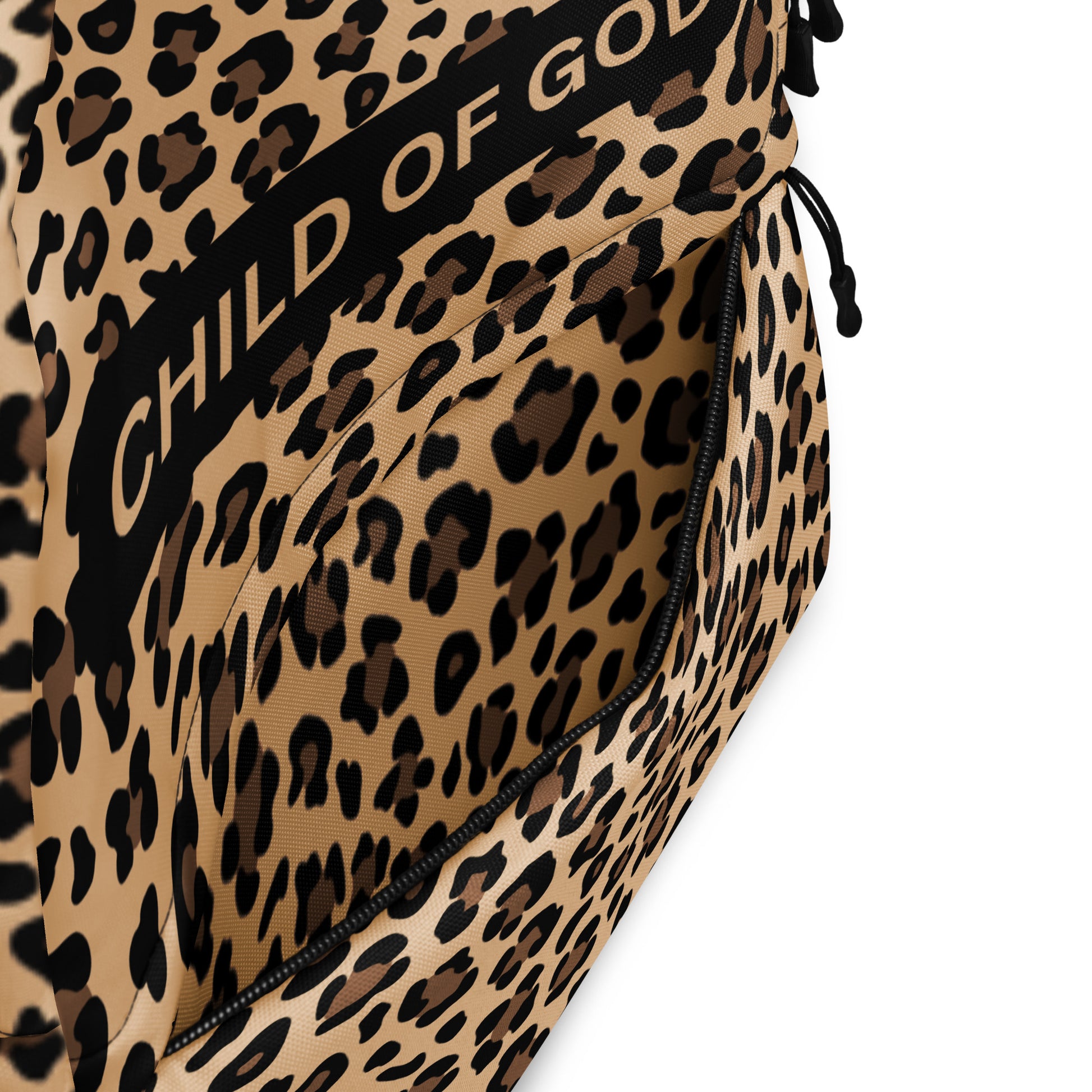 Cheetah Print School Backpack