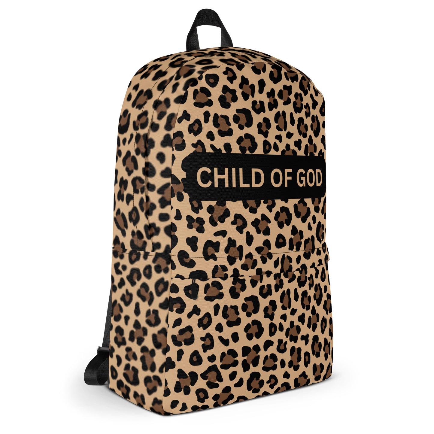 Cheetah Print School Backpack