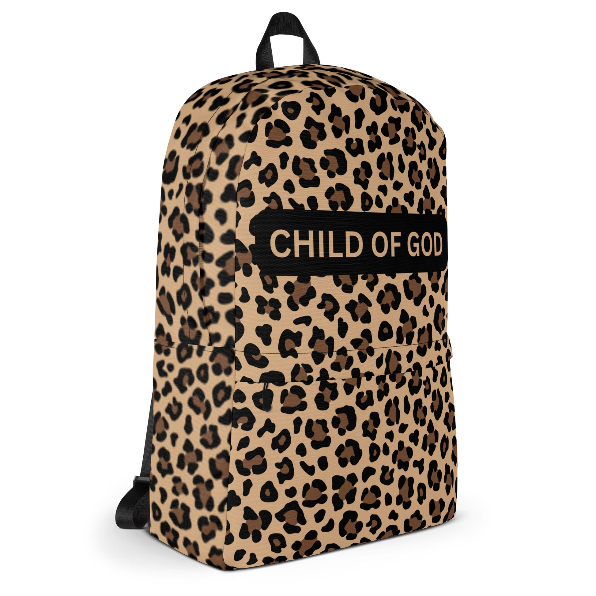 Cheetah Print School Backpack