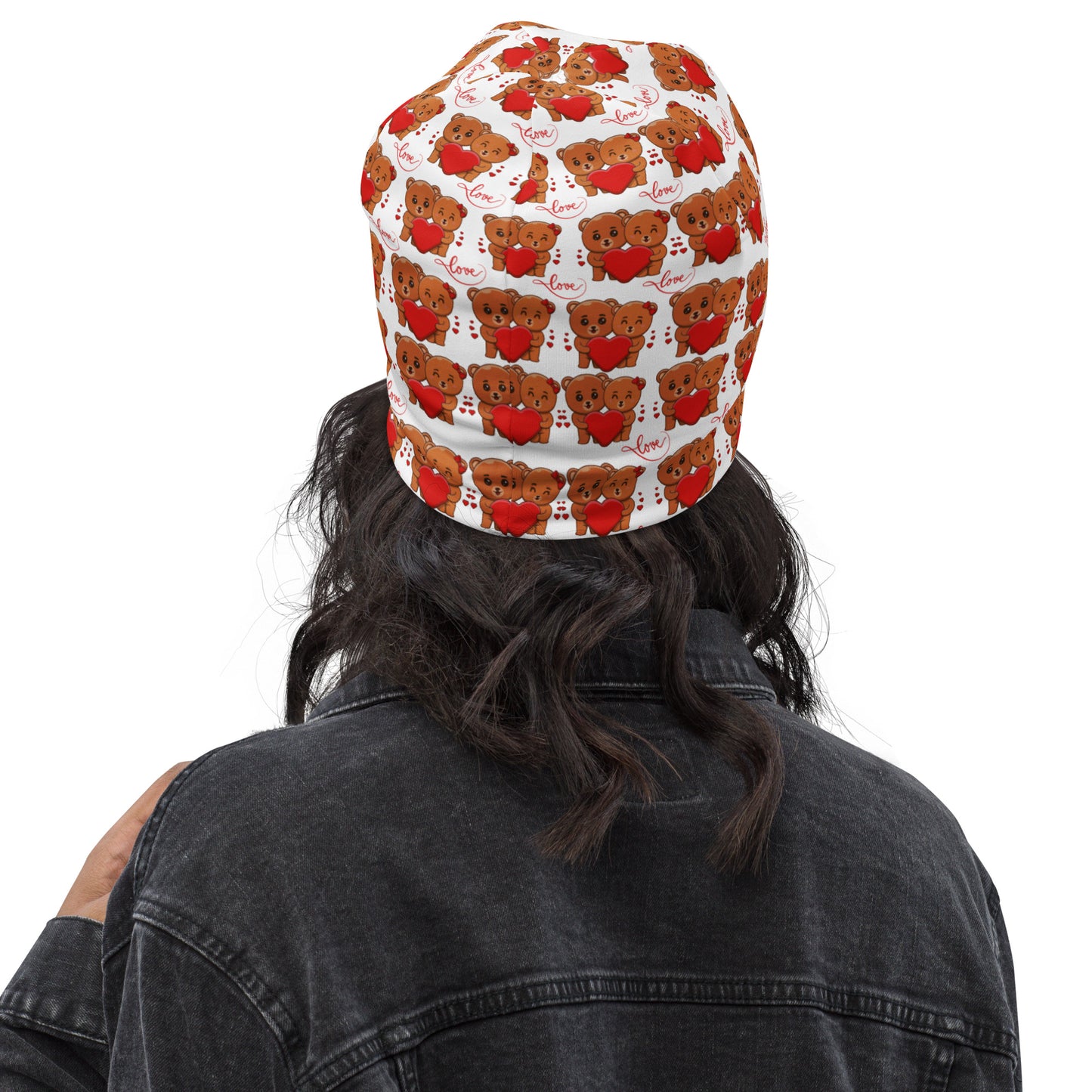 Teddy Bear All-Over Print Beanie