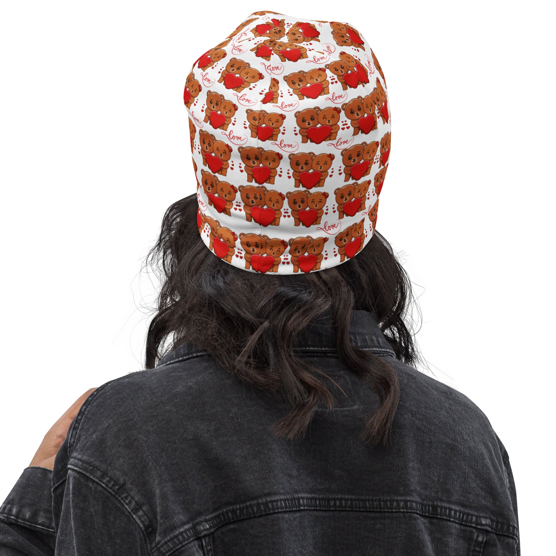 Teddy Bear All-Over Print Beanie